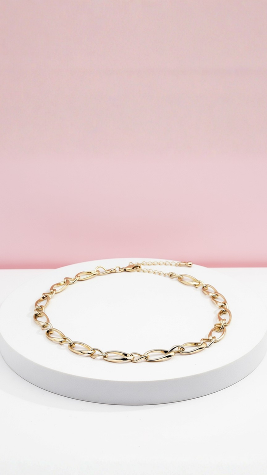 Oval Chain Link Necklace