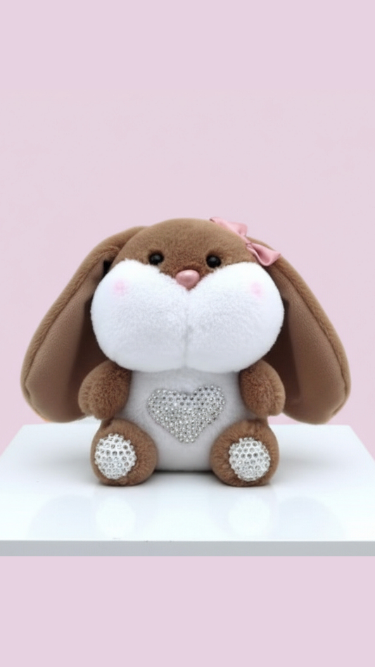 Softie Squad Bunny Rabbit Bag Charm Key Ring