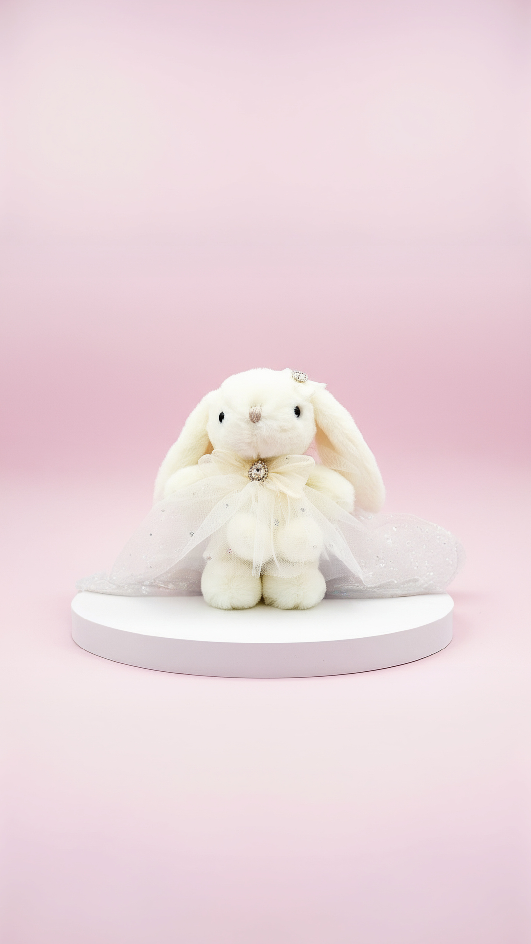 Softie Squad Bunny Rabbit Key Ring & Bag Charm
