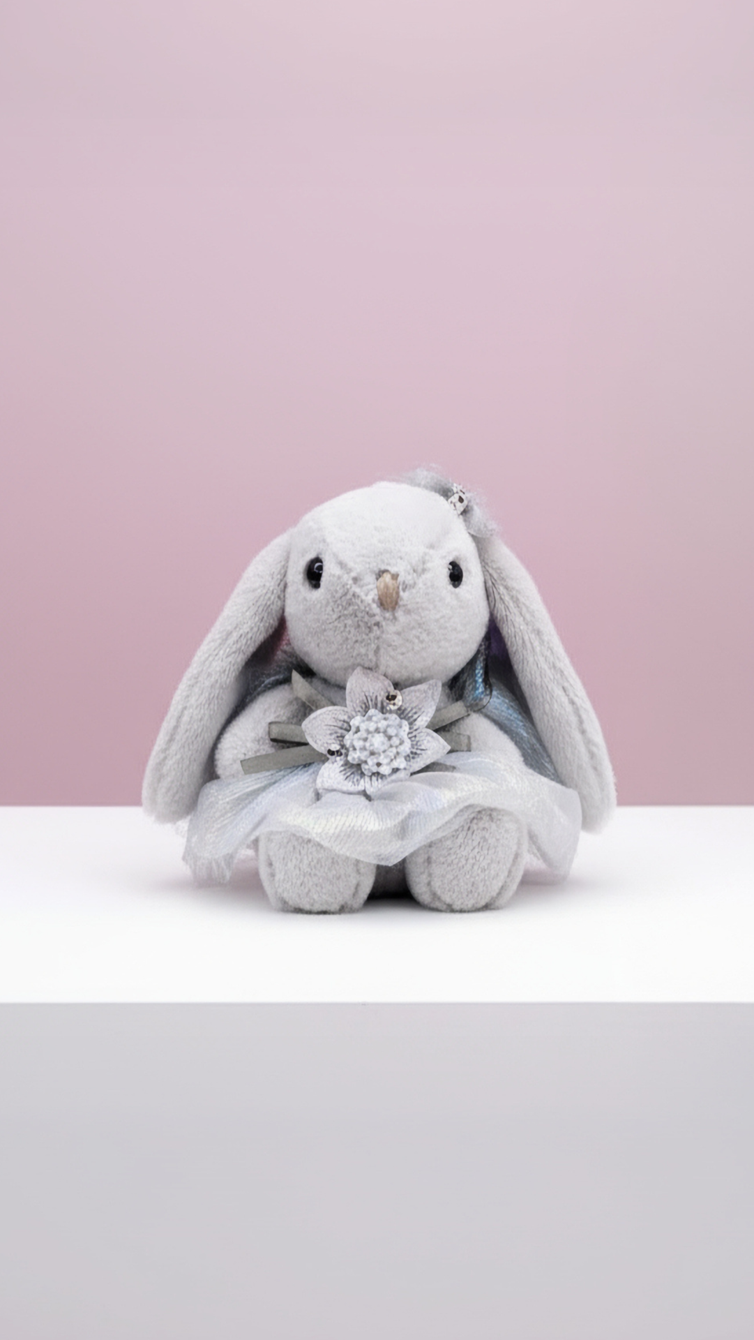 Softie Squad Bunny Rabbit Key Ring & Bag Charm