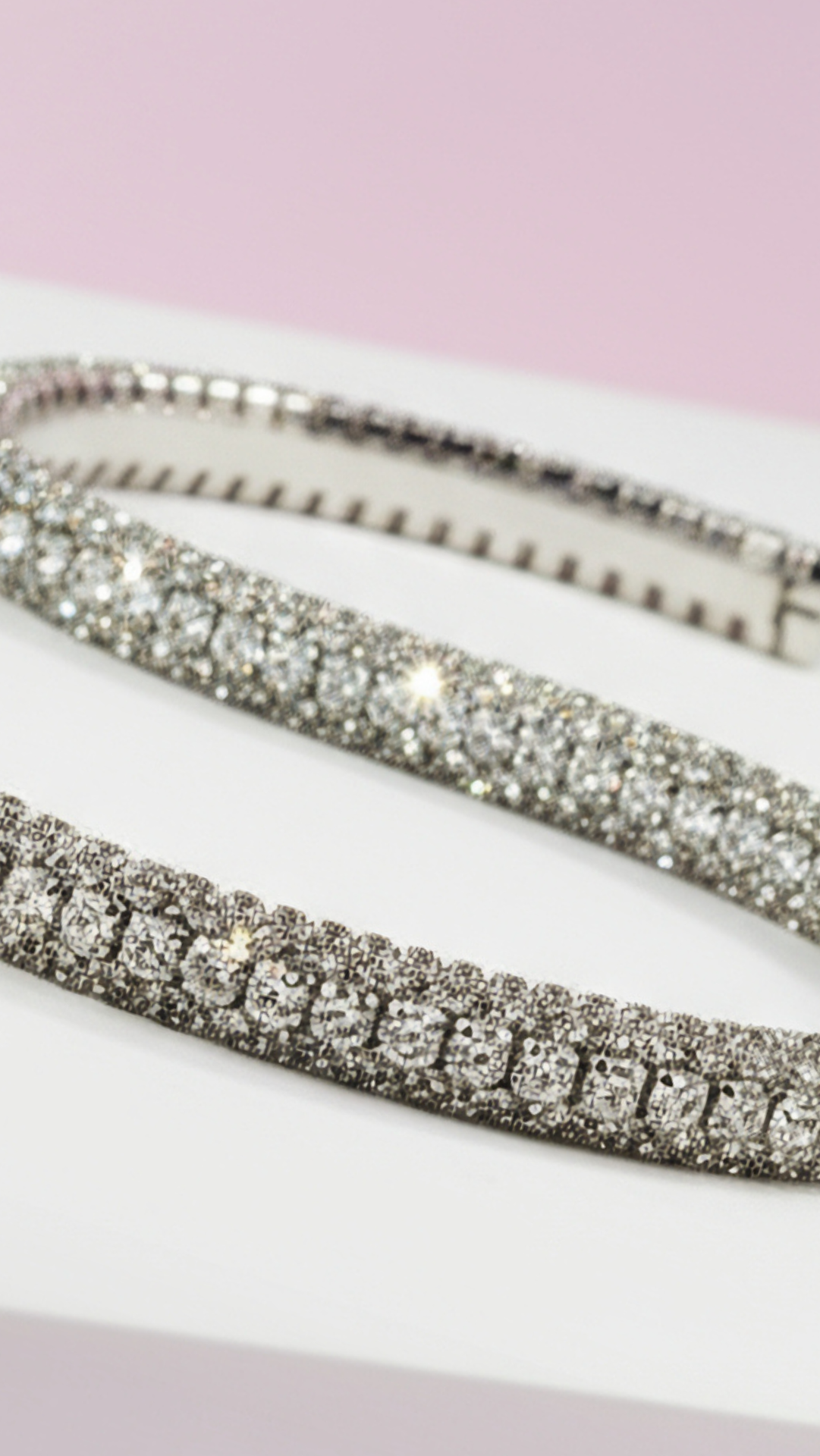 Shimmer Crystal Tennis Bracelet