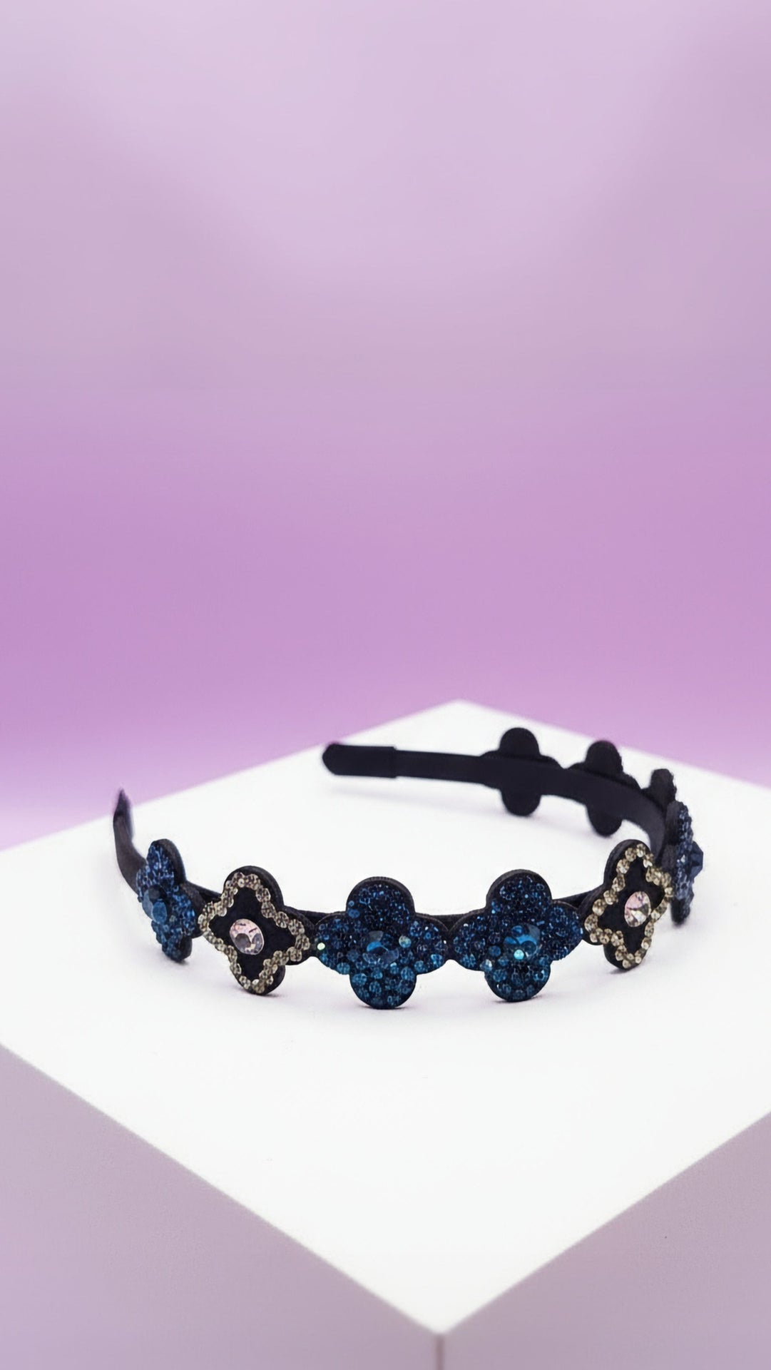 Clover Crystal Hair band