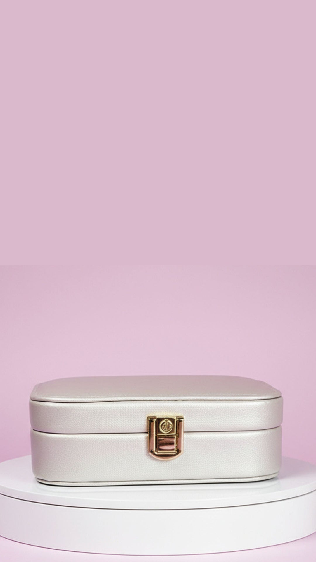 Travel Jewellery Box – Compact Organizer with Mirror