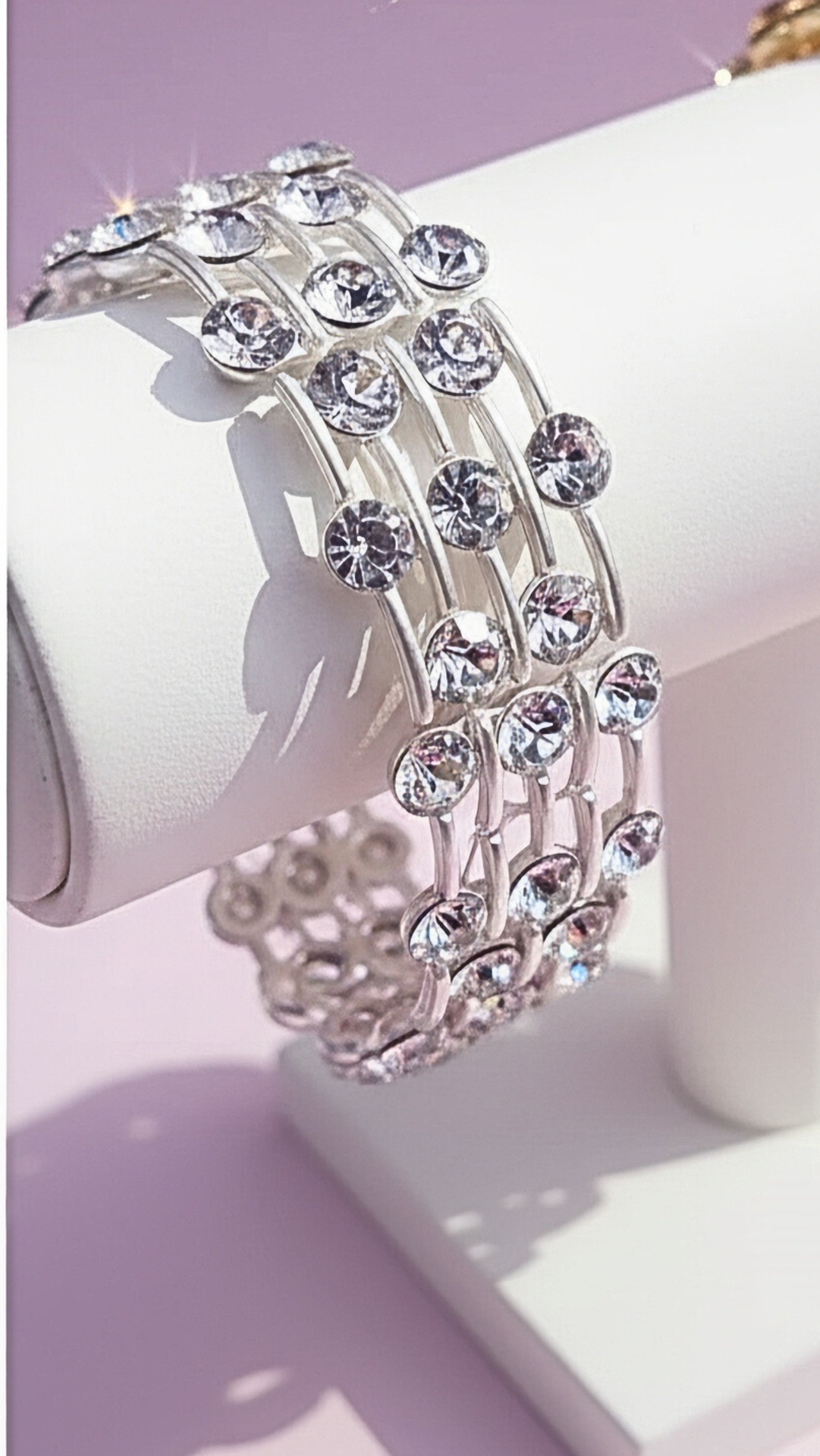 Stretchy Link Crystal Bracelet