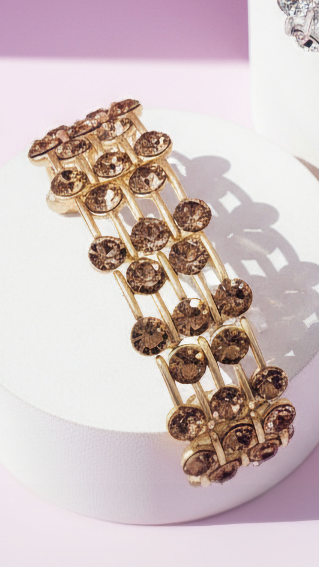 Stretchy Link Crystal Bracelet