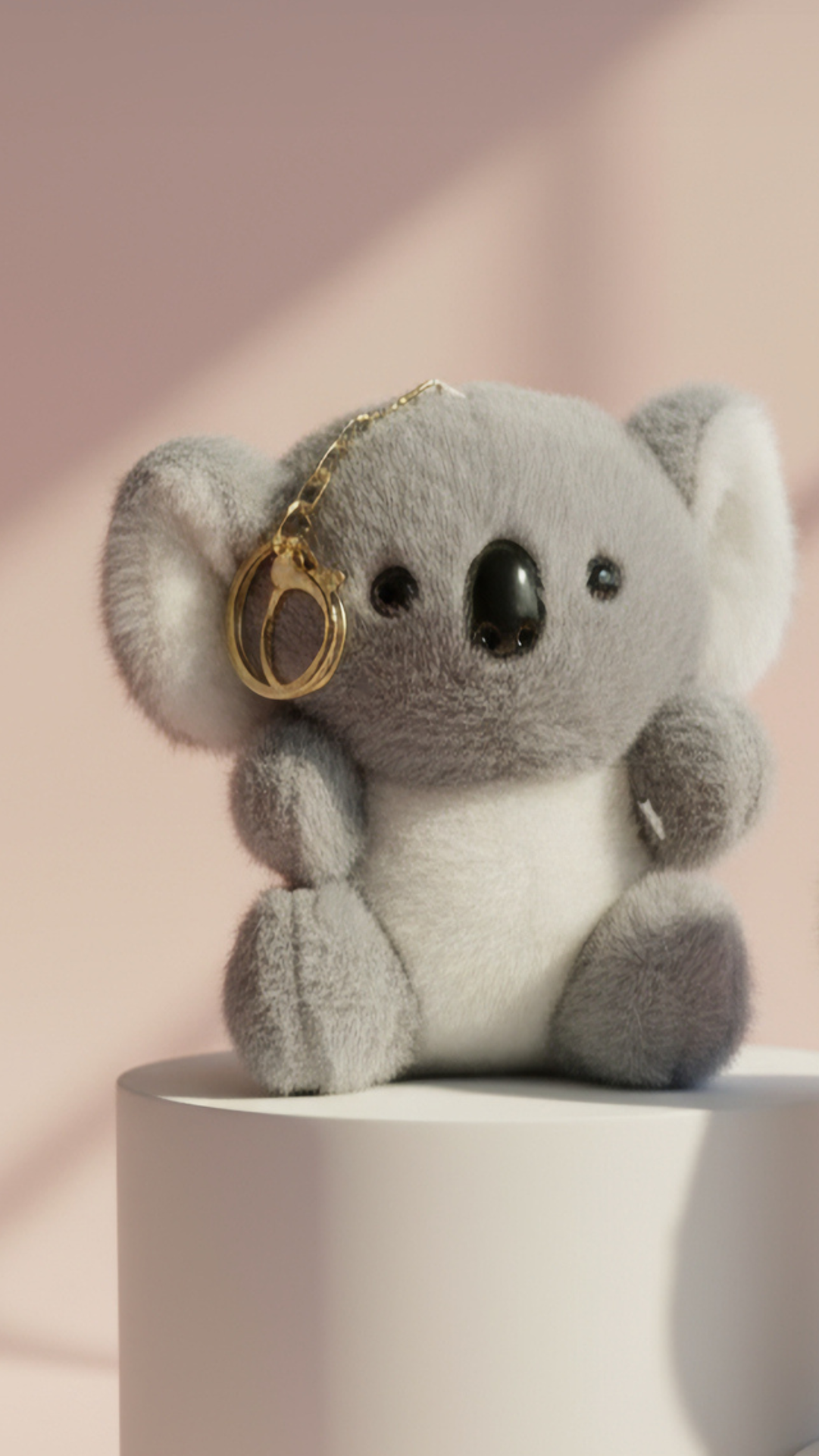 Plush Koala Key Ring & Bag Charm