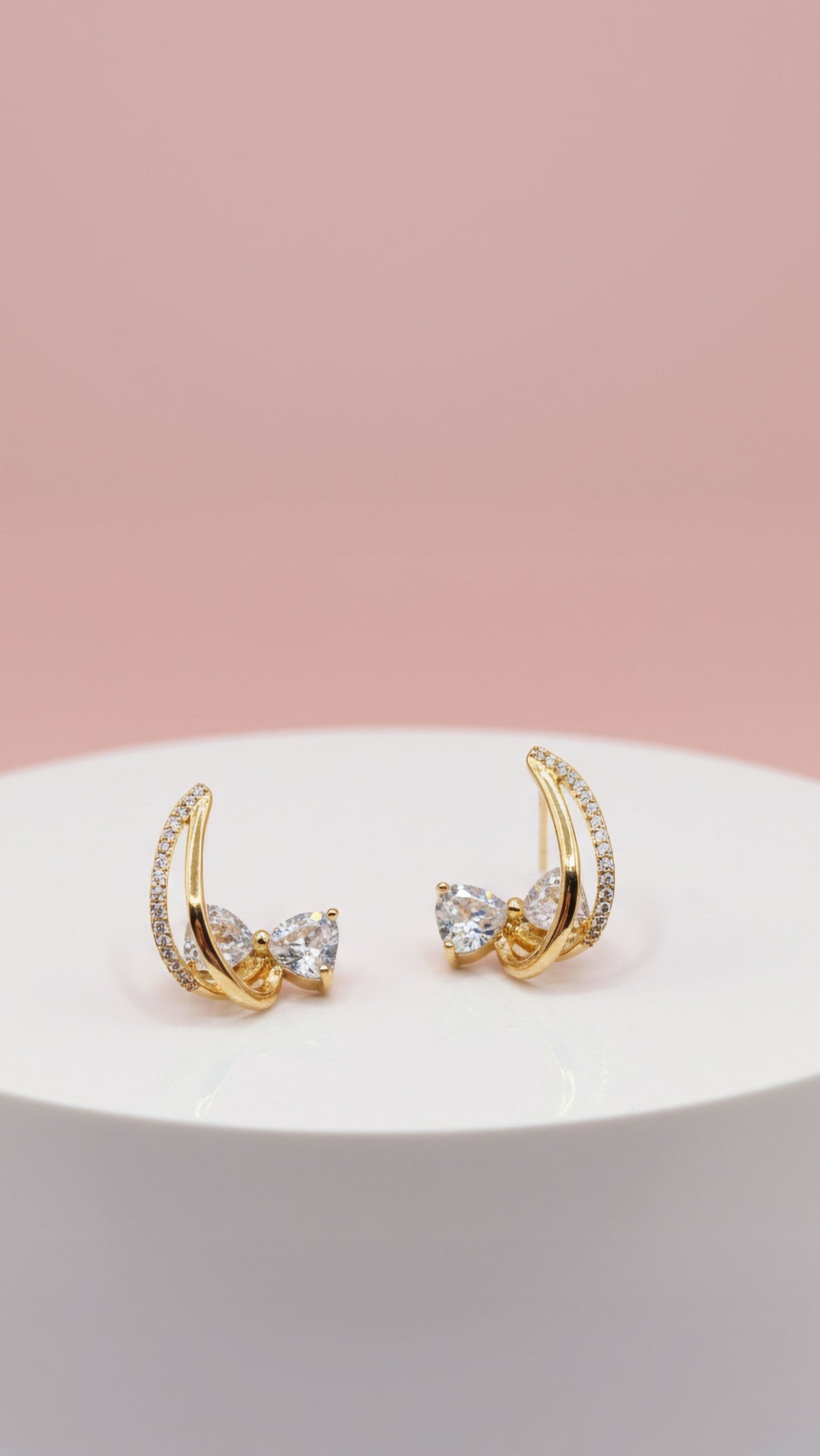 Crystal Stud Earrings