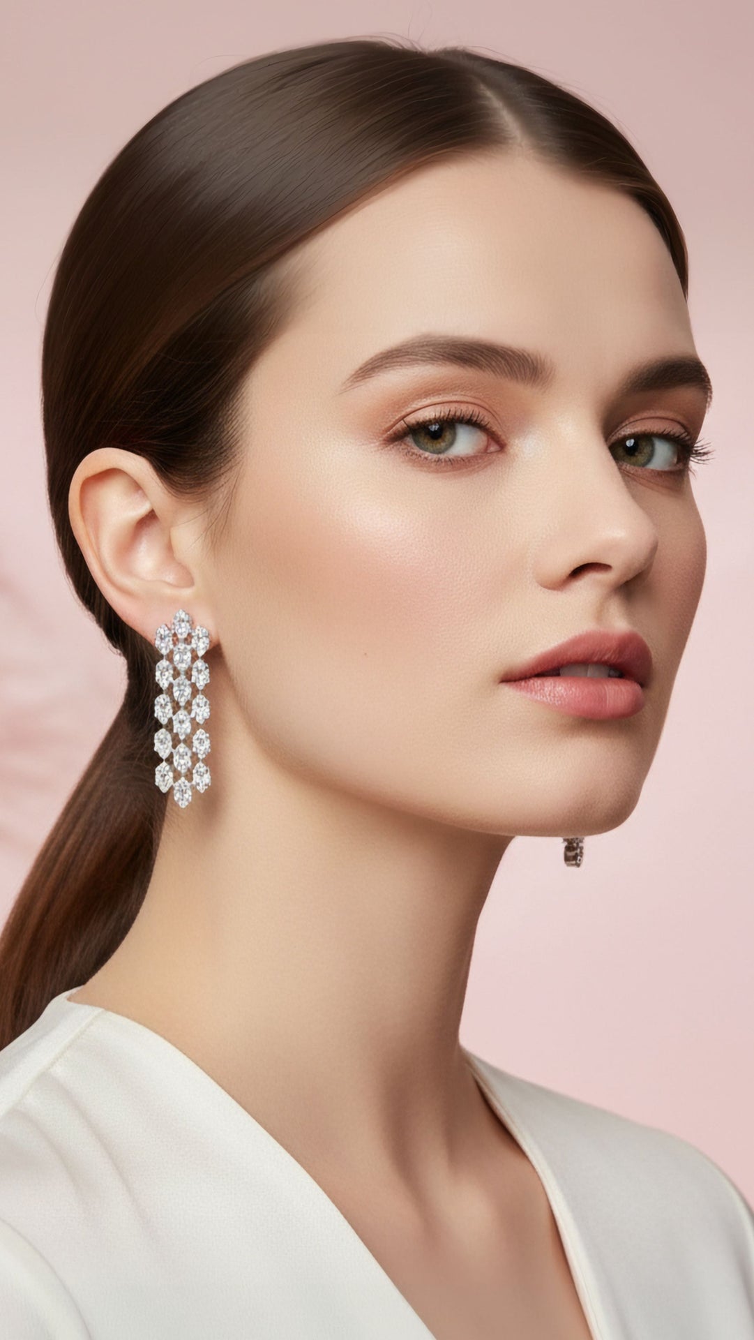 Cluster Drop & Dangle Crystal Earrings