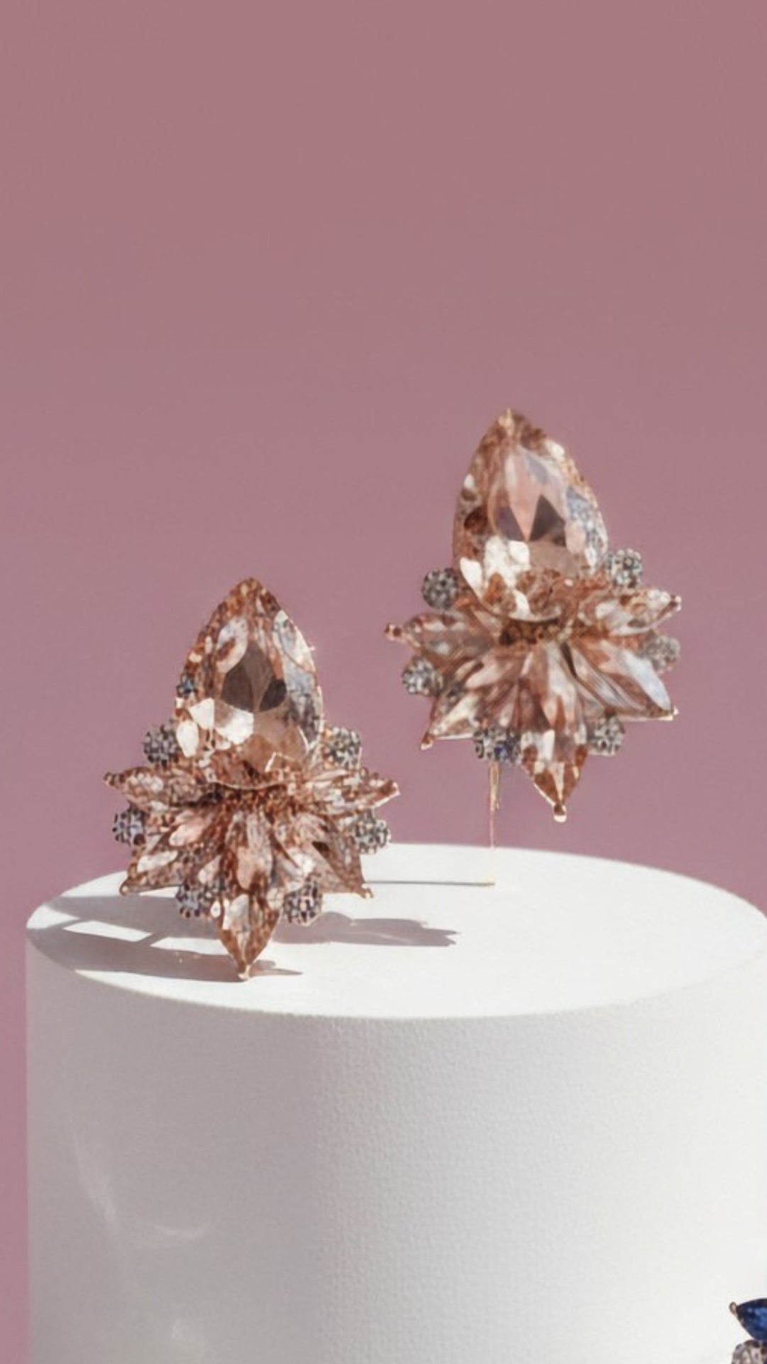 Luxe Crystal Stud Earrings