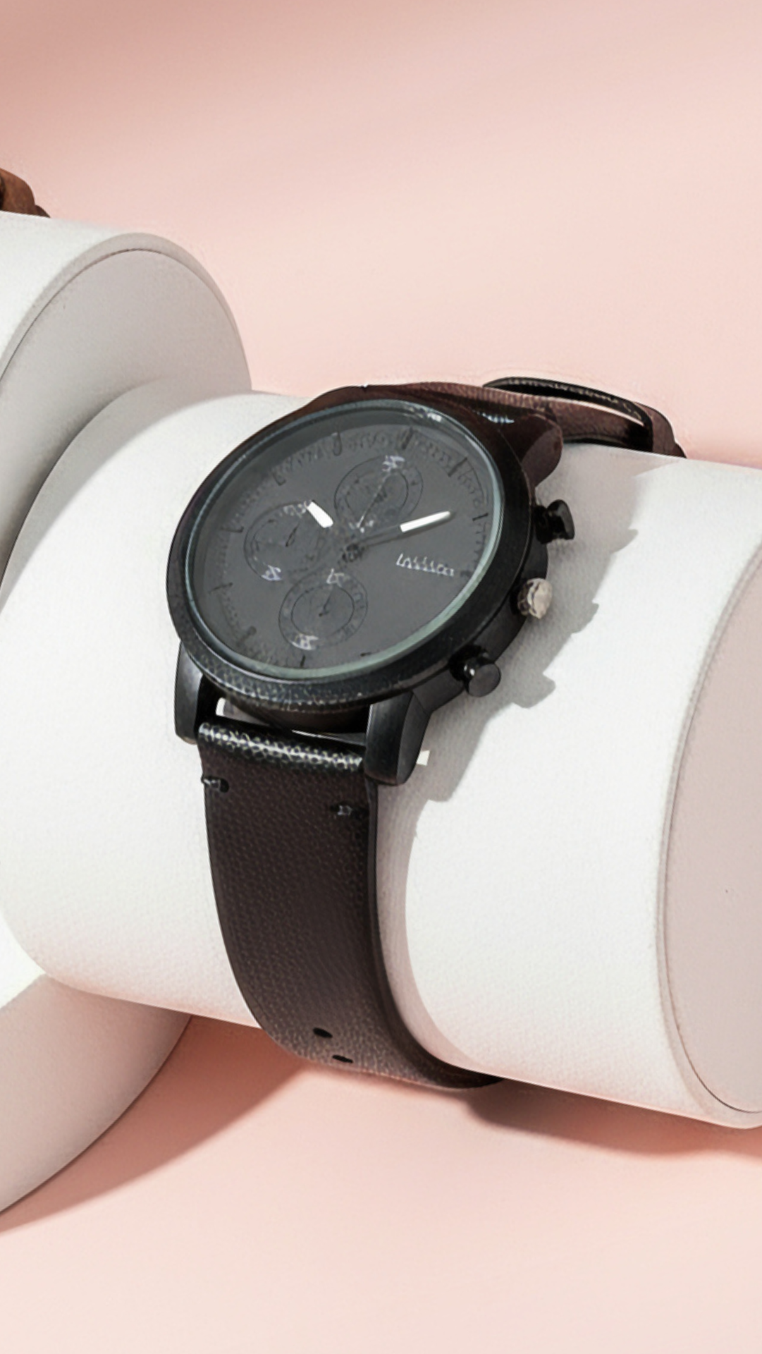 Men’s Subdial Soft Strap Sports Watch