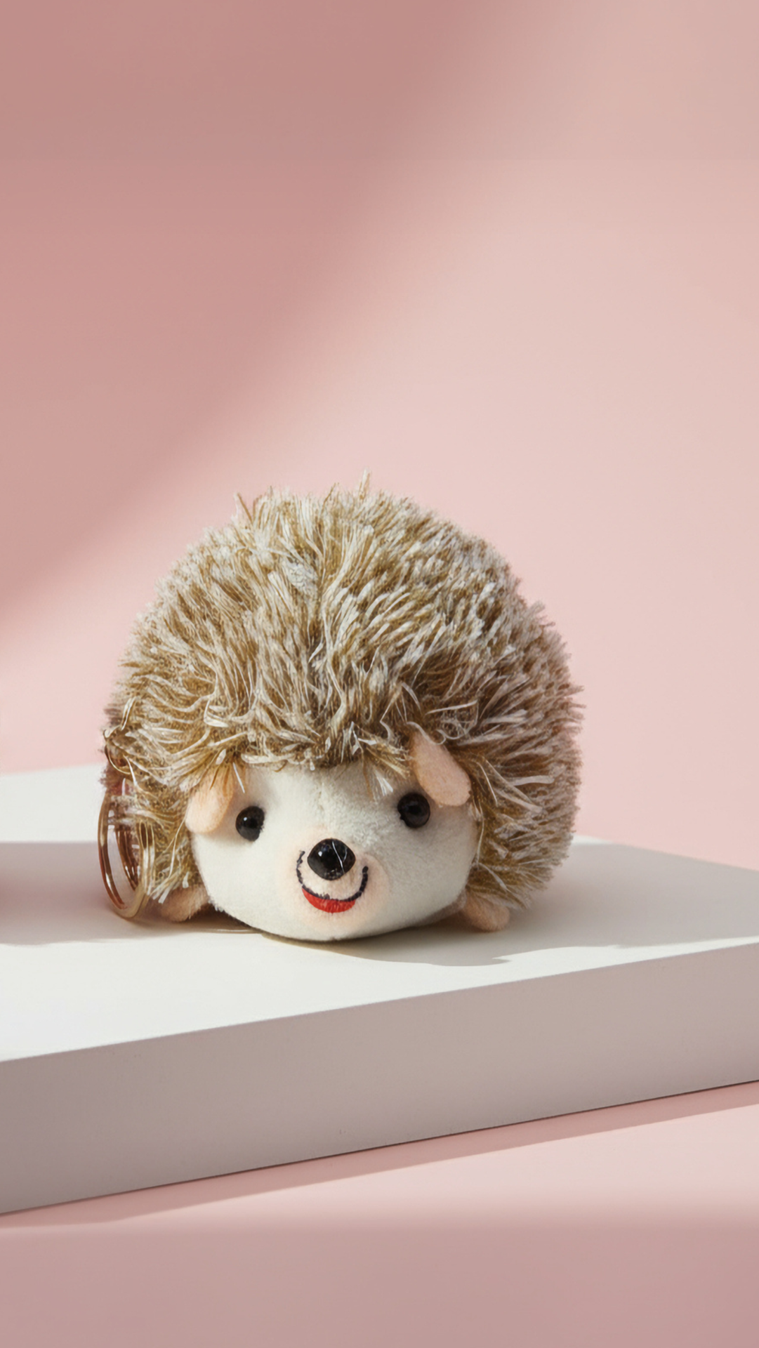 Hedgehog Plush Key Ring & Bag Charm