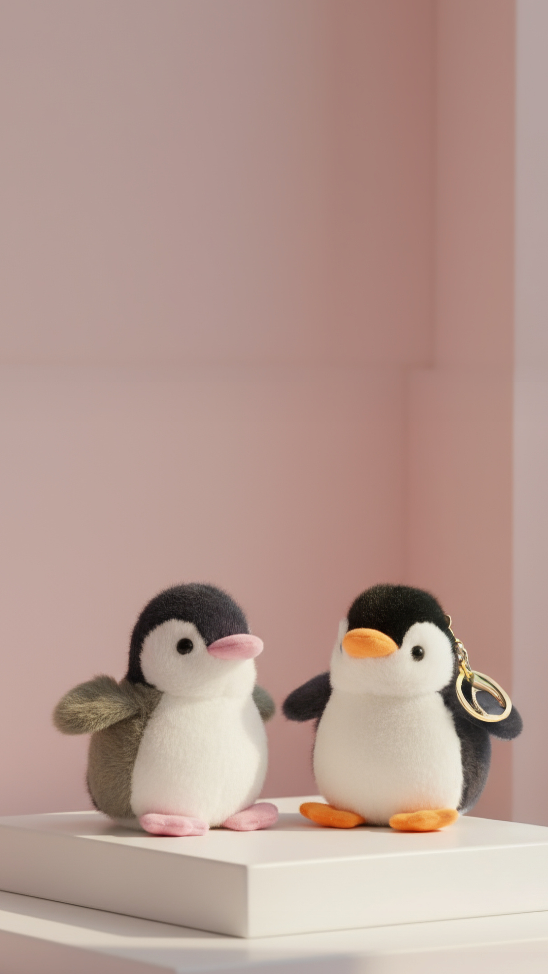 Penguin Plush Key Ring & Bag Charm