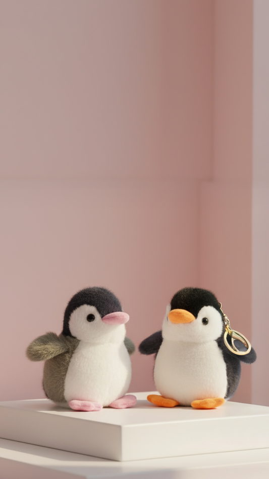 Penguin Plush Key Ring & Bag Charm