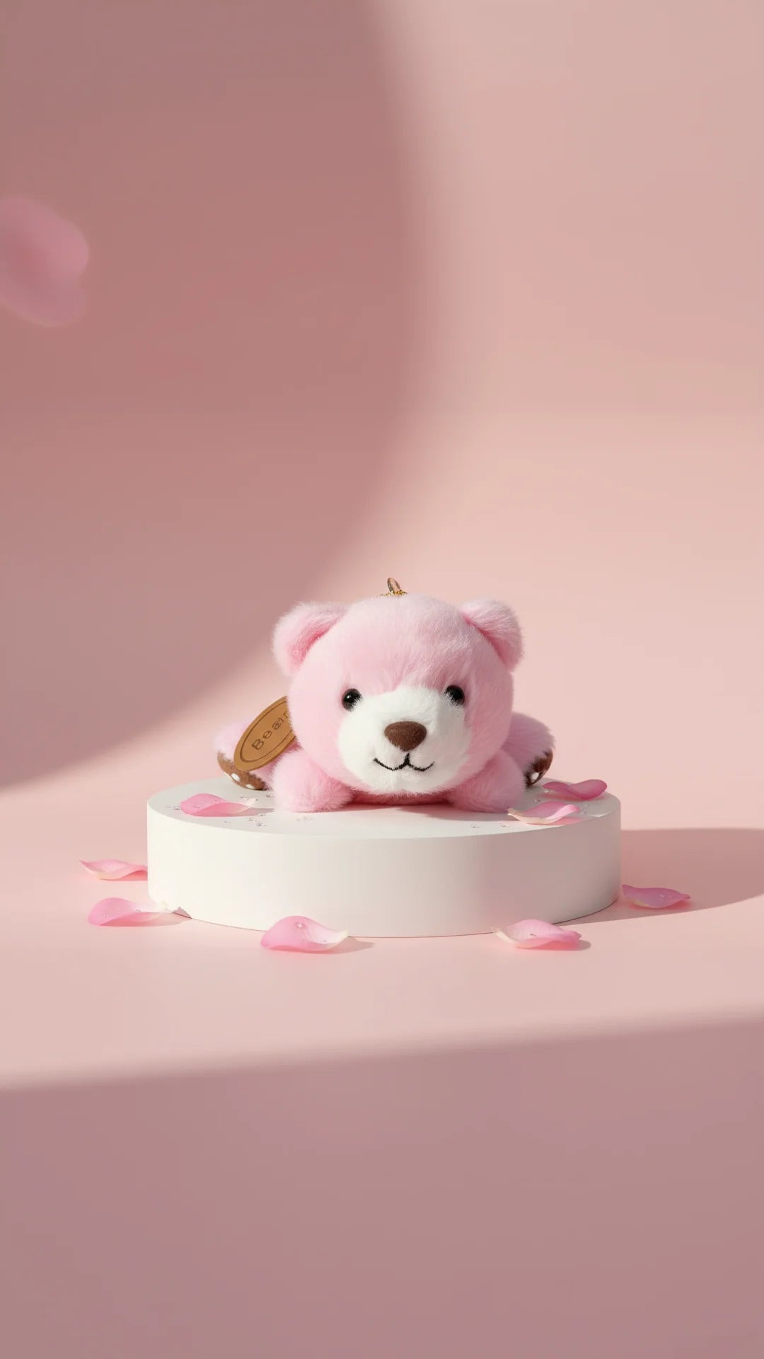 Teddy Bear Plush Key Ring & Bag Charm