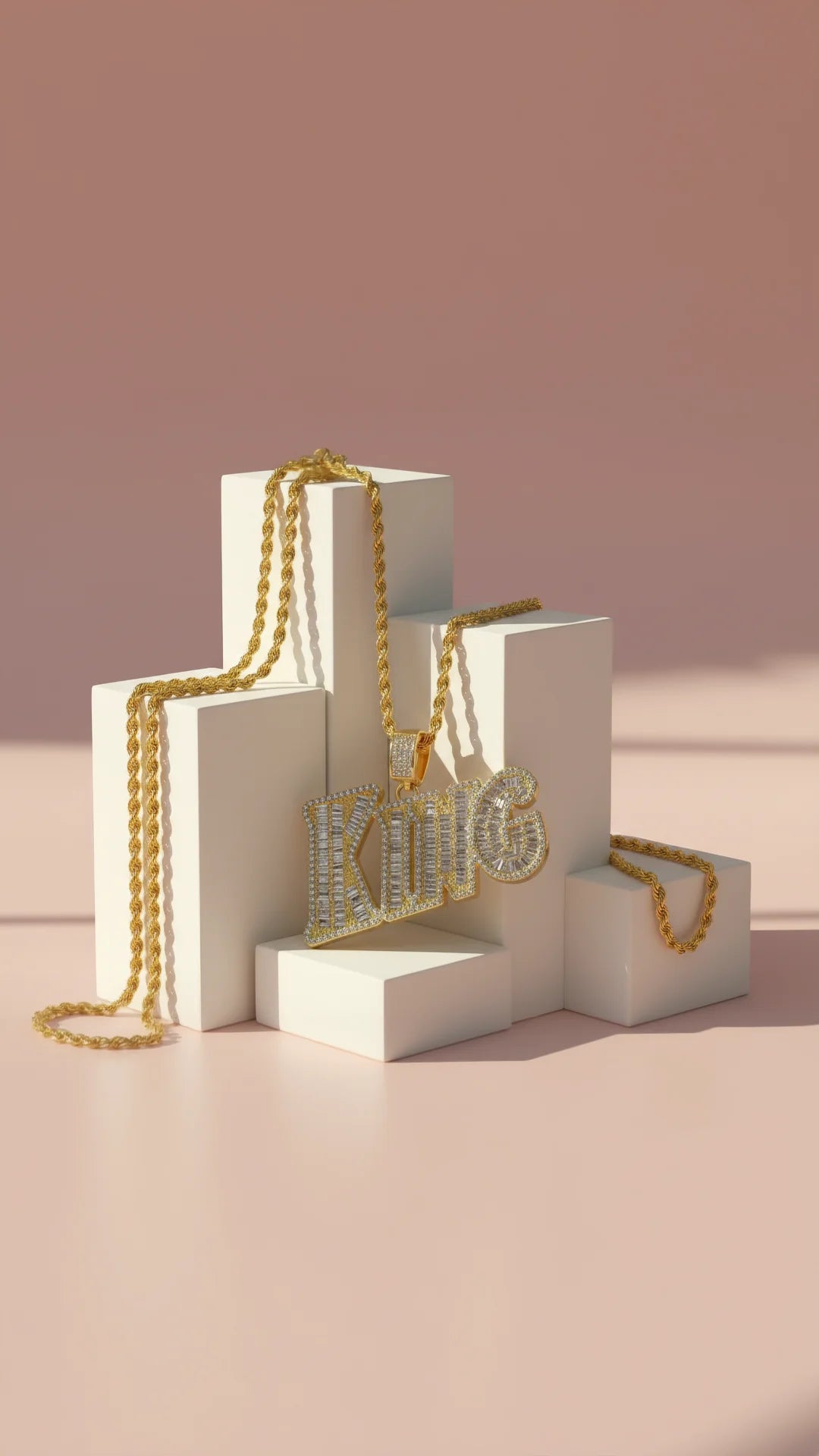 King Iced Out Necklace Chain