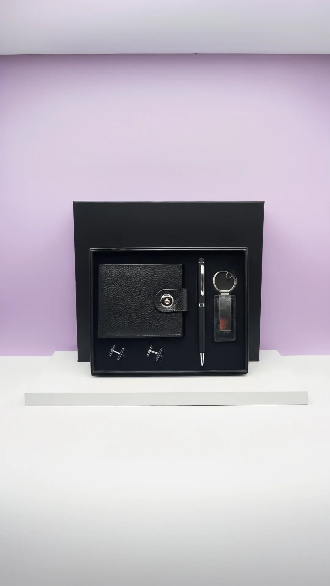 Men’s Premium Gift Sets – Wallet, Pen, Keyring & Cufflinks