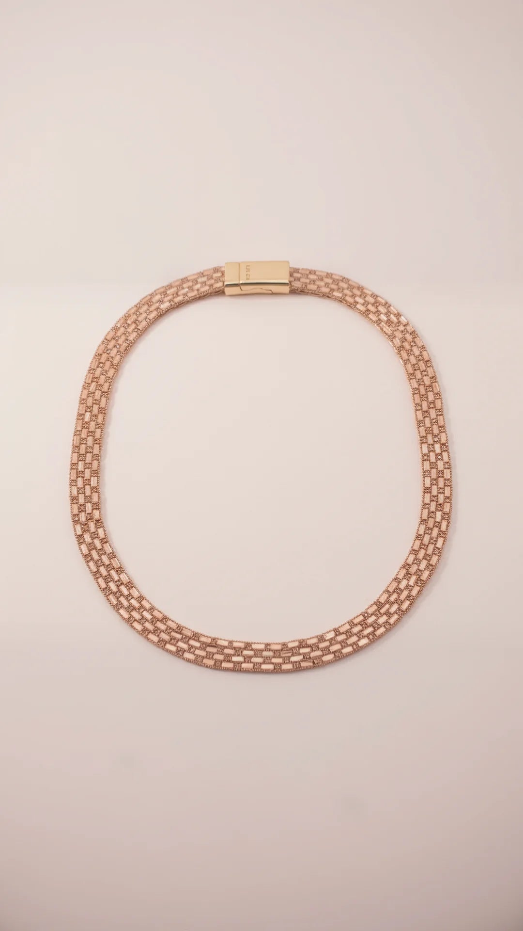 Elixir Collection Radiance Collar Crystal Necklace With Magnetic Closure