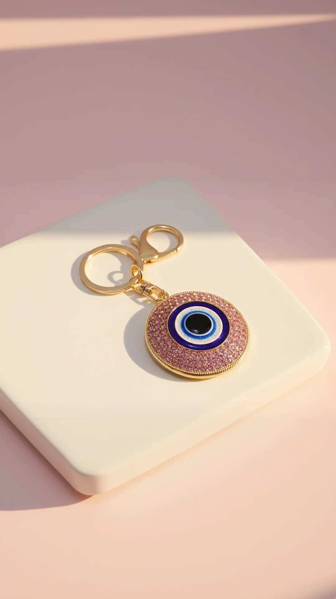 Crystal Evil Eye Key Ring & Bag Charm