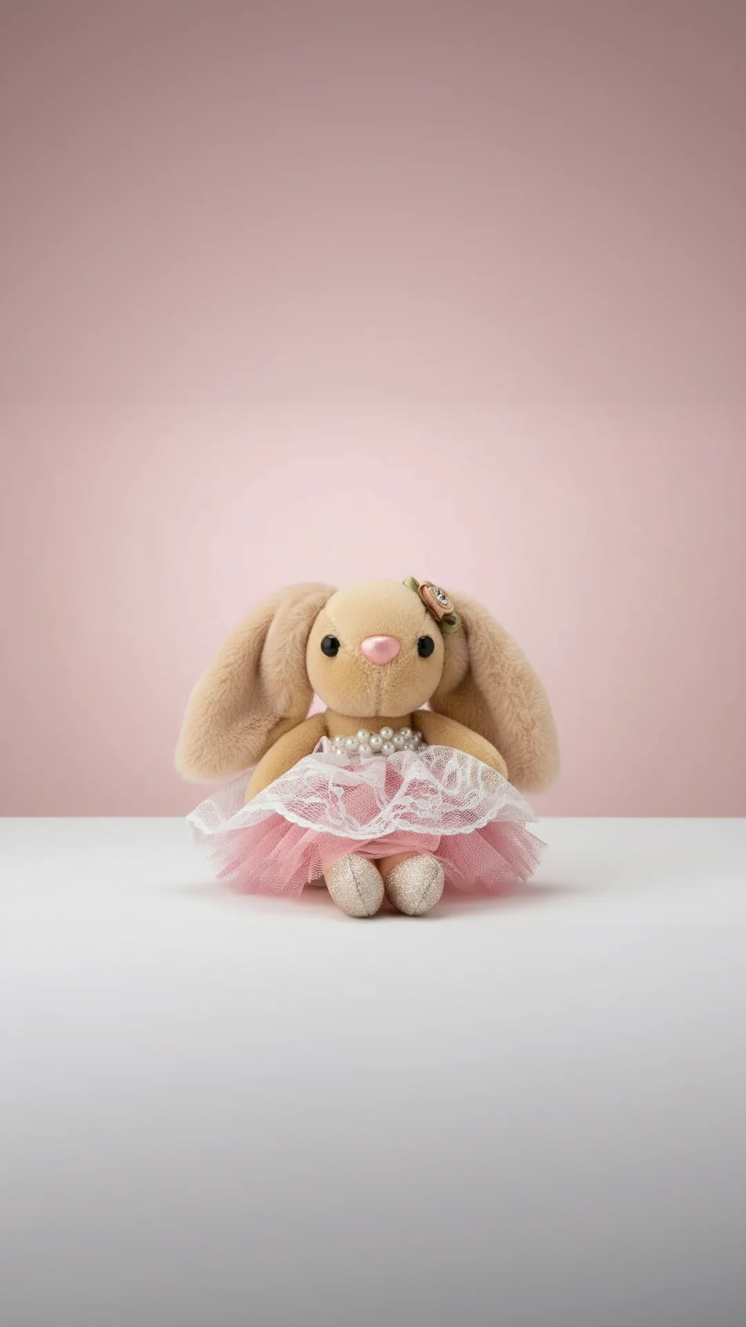 Softie Squad Bunny Rabbit Bag Charm Key Ring