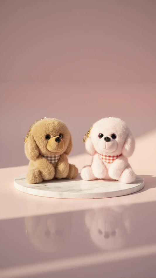 Puppy Plush Key Ring & Bag Charm