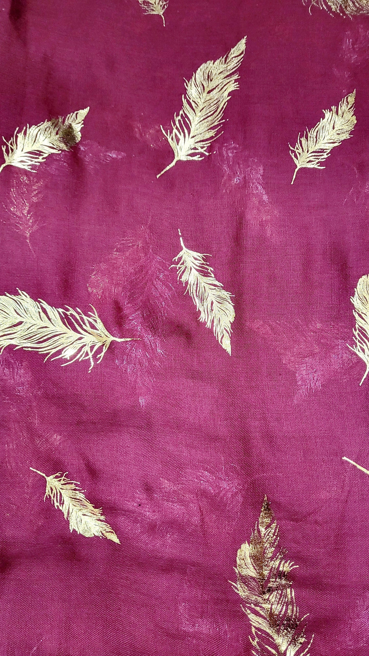 Metallic Feather Dream Scarf
