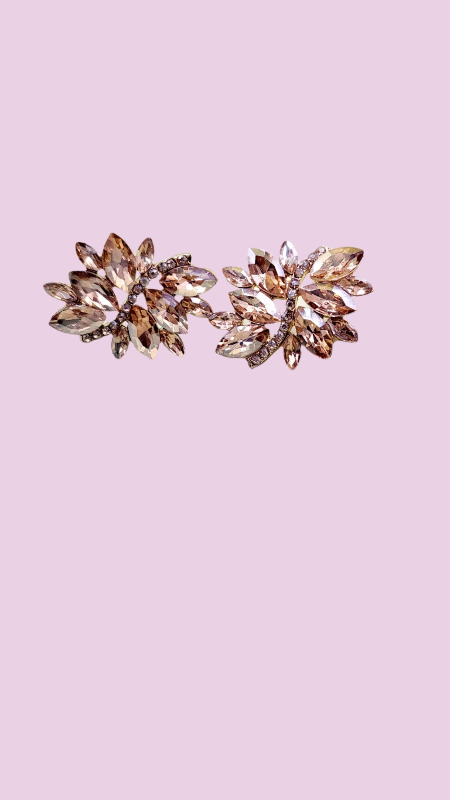 Dreamy Crystal Stud Earrings