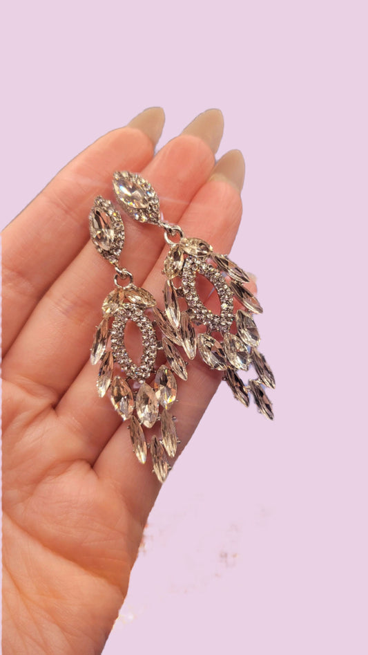 Allure Crystal Drop and Dangle Earrings