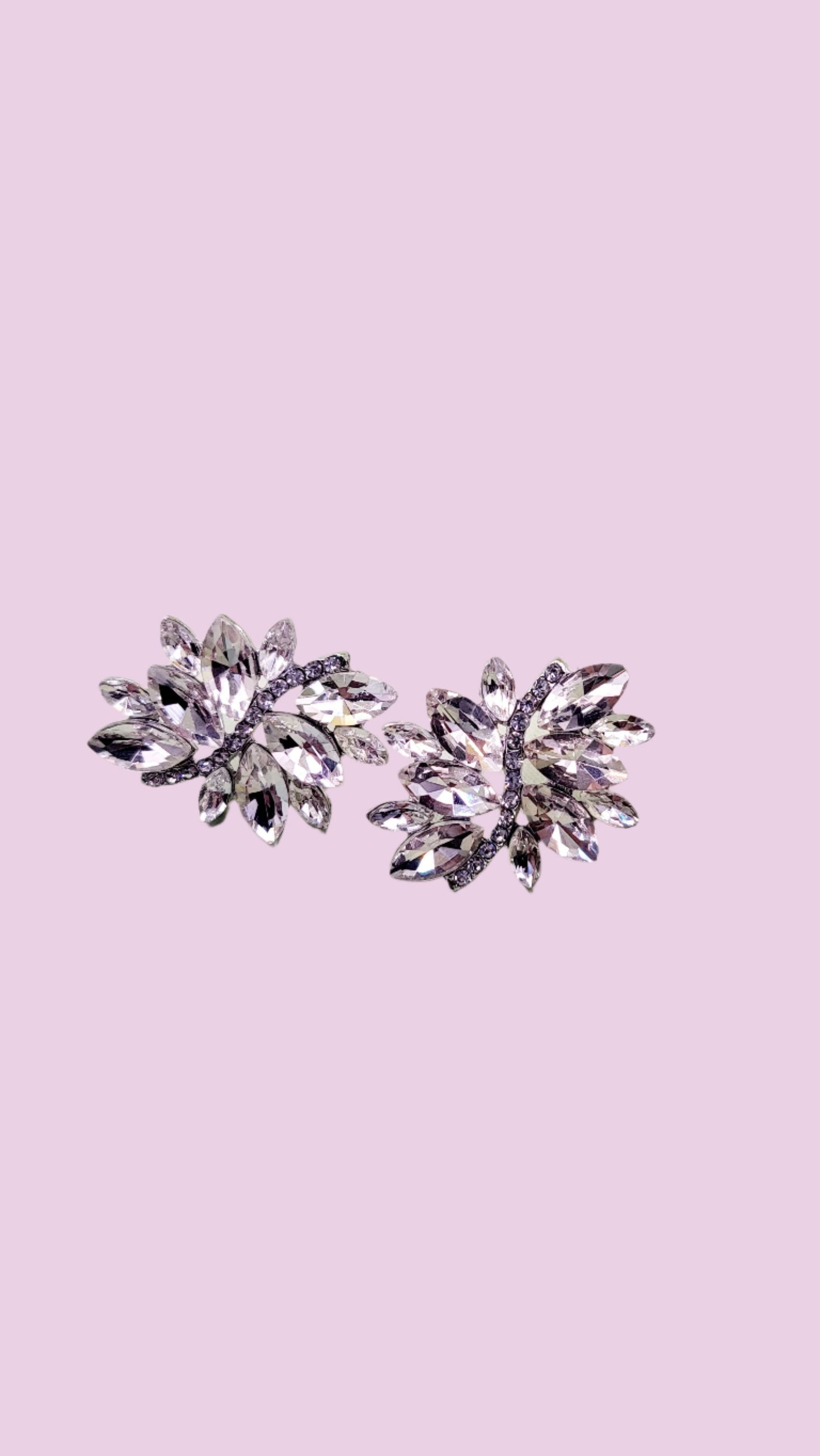 Dreamy Crystal Stud Earrings