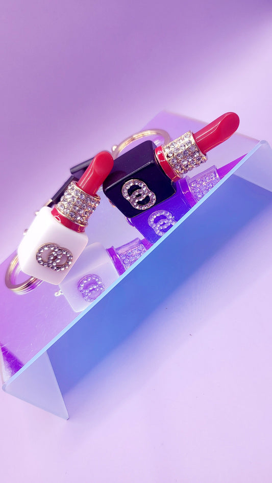 Lipstick Key Ring