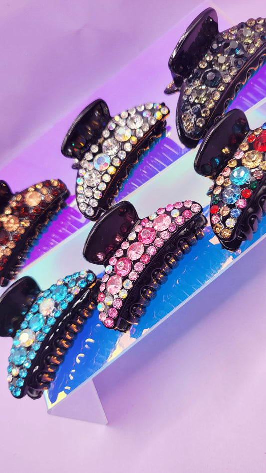 Luxe Shine Hair Clips Set