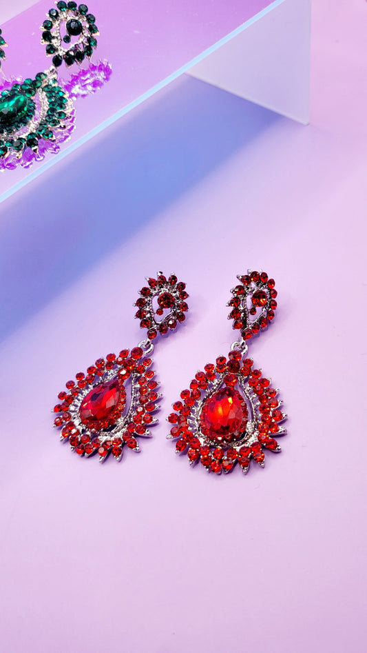 Allure Crystal Drop and Dangle Earrings