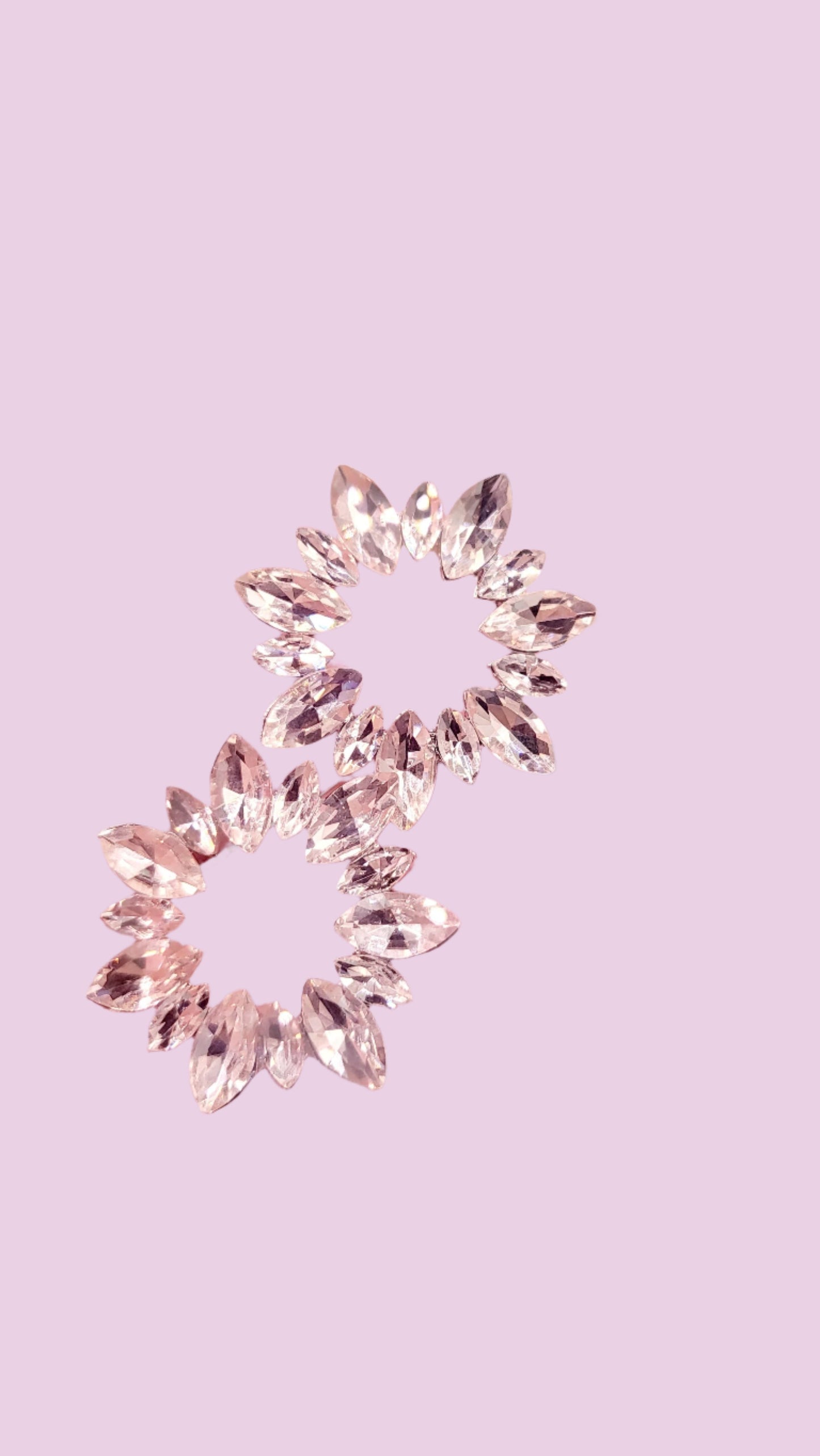 Jewelled Crystal Stud Earrings