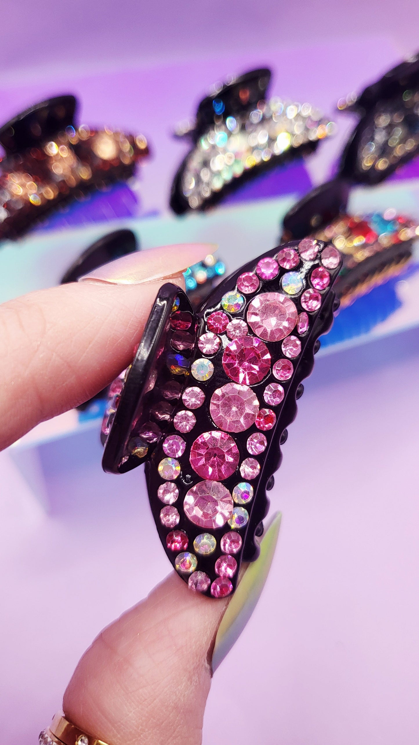 Luxe Shine Hair Clips Set