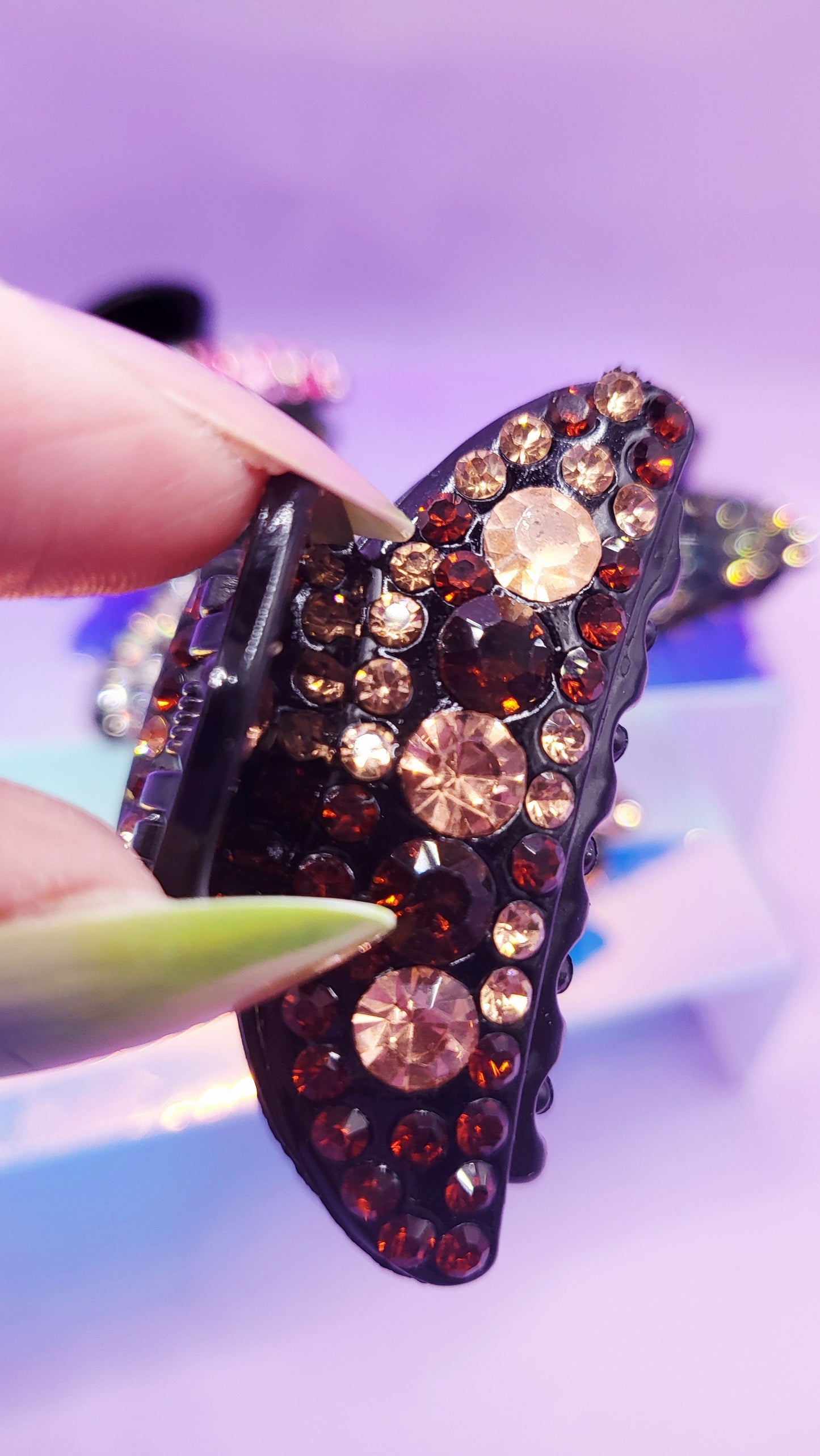 Luxe Shine Hair Clips Set