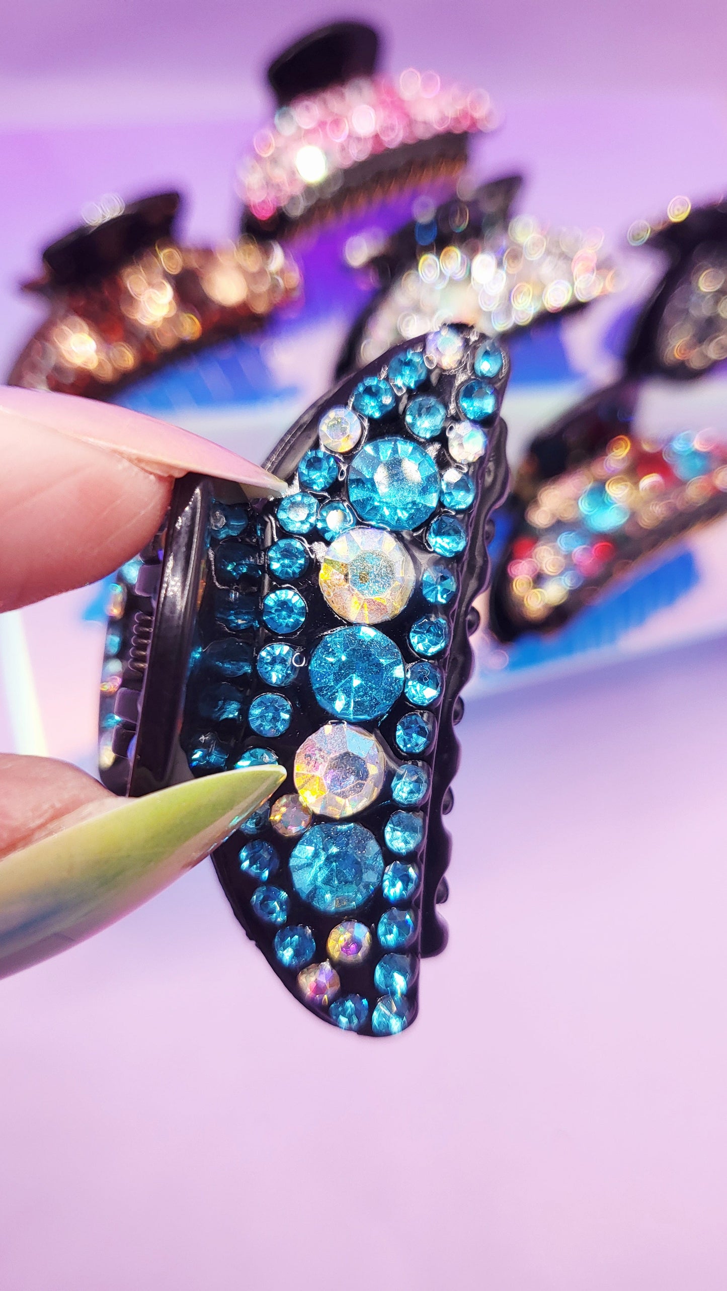Luxe Shine Hair Clips Set