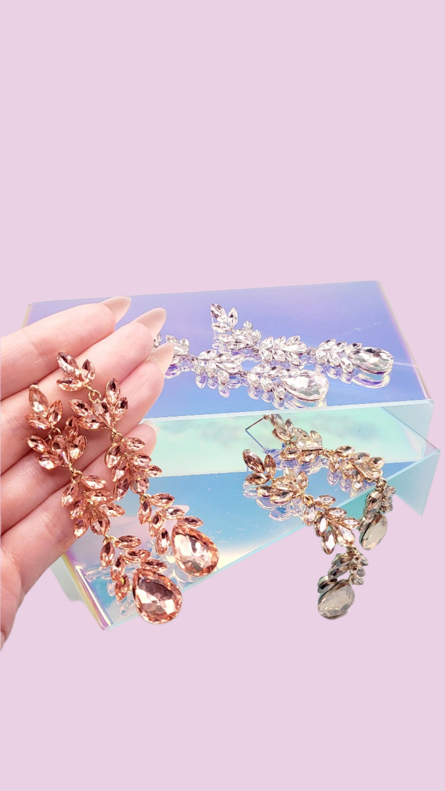 Harmony Crystal Drop and Dangle Earrings