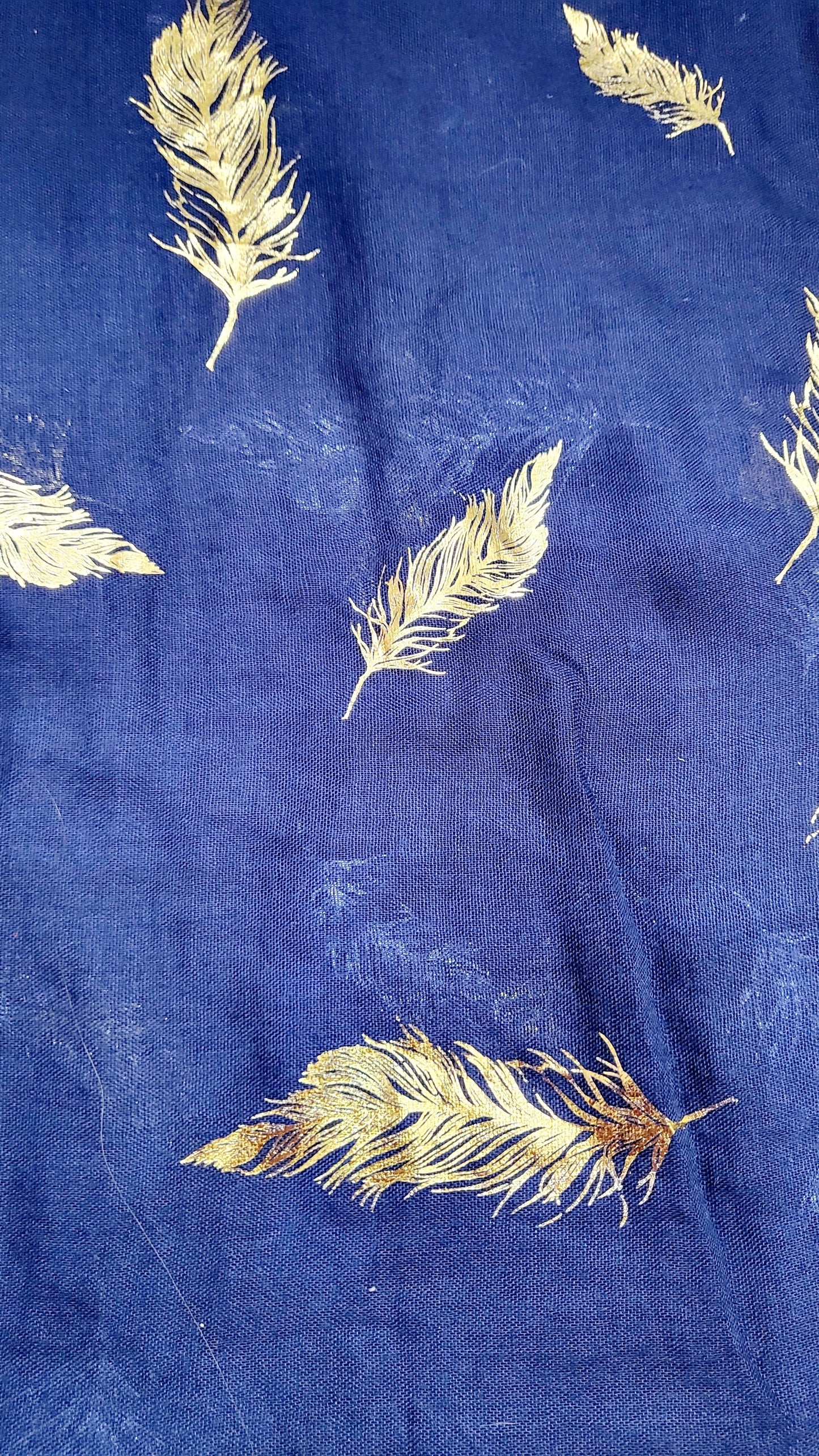 Metallic Feather Dream Scarf