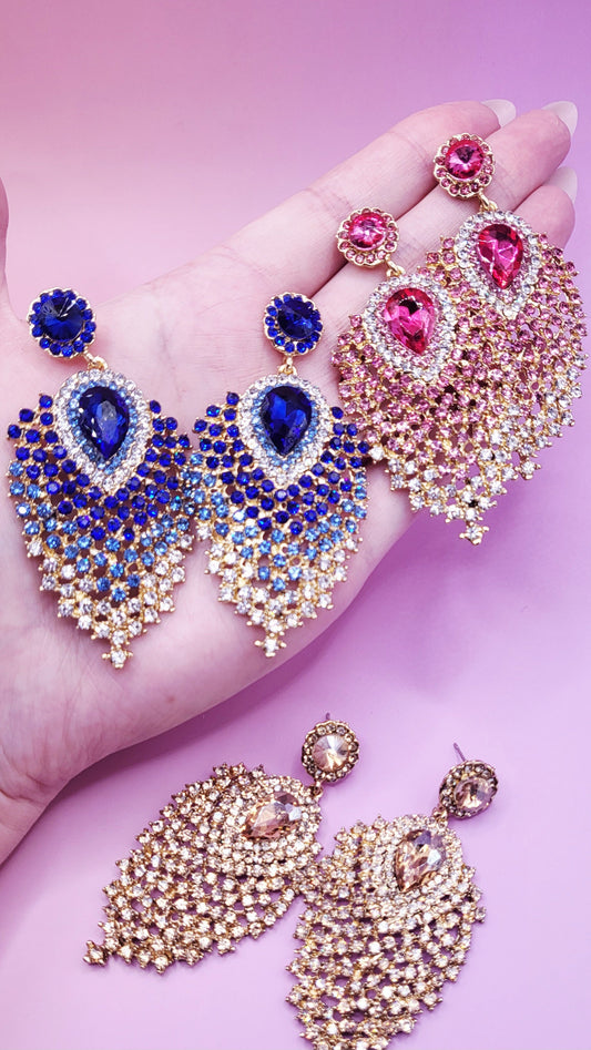 Dazzle Crystal Drop and Dangle Earrings