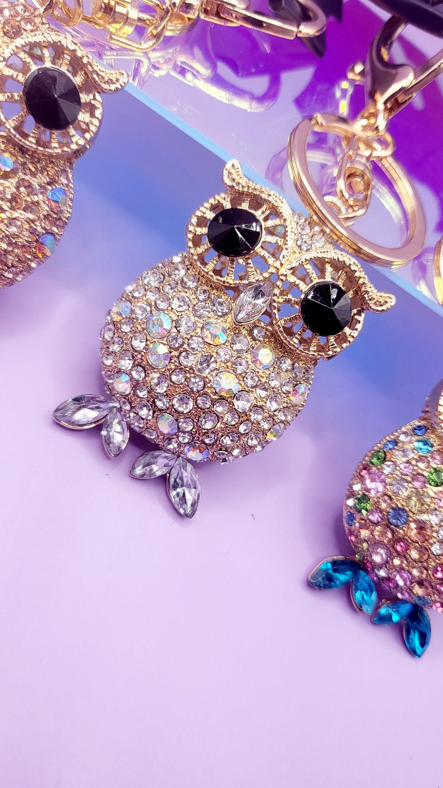 Baby Owl Key Ring