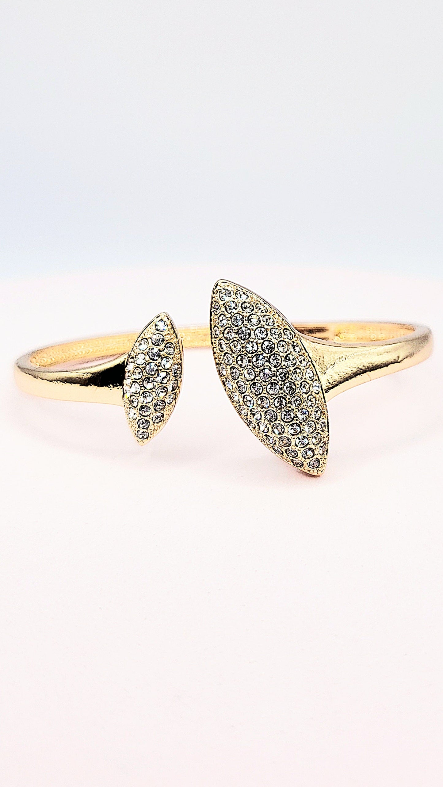 Crystal Stacking Bangles Stainless Steel