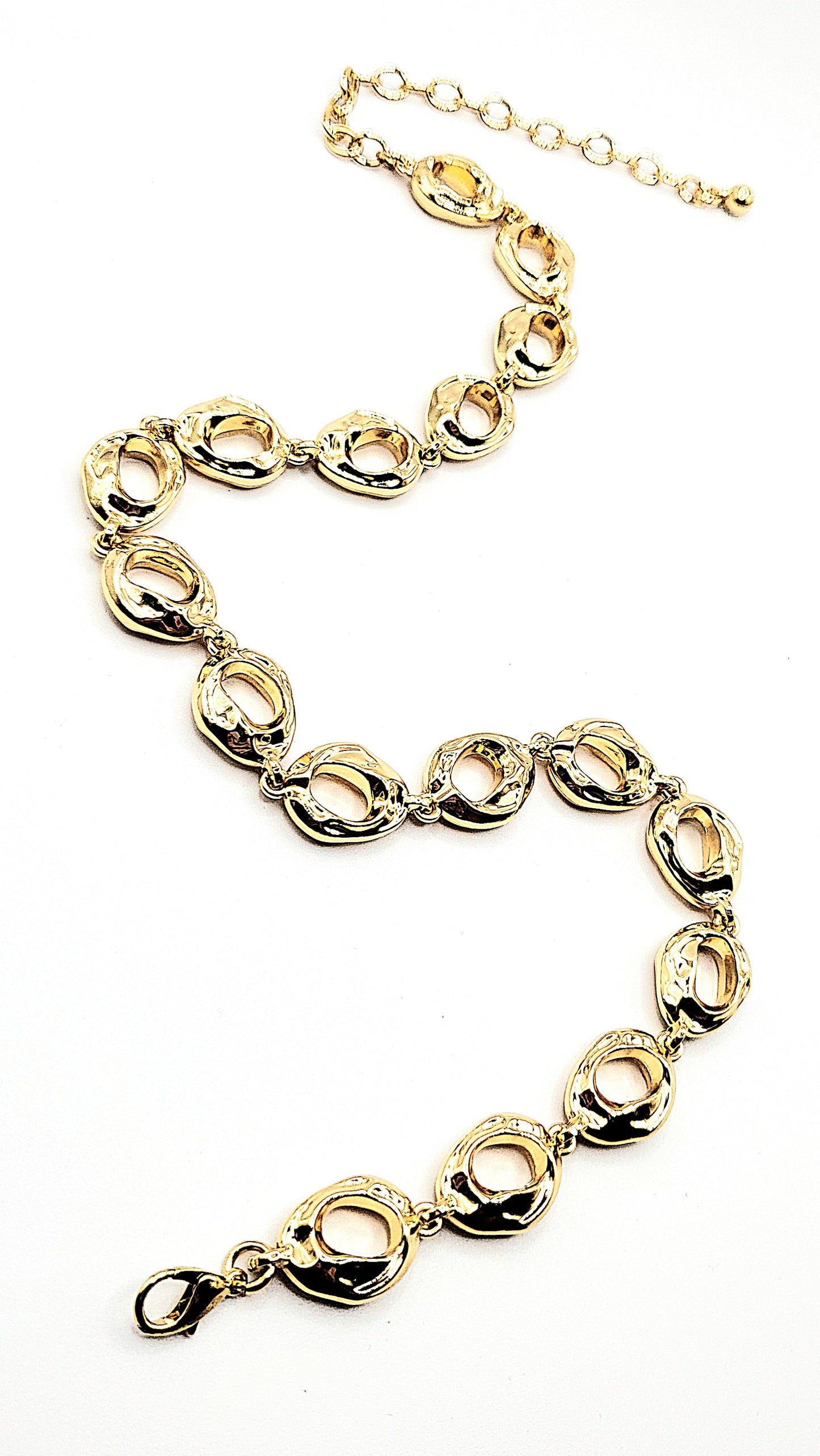 Melted Link Chain Necklace
