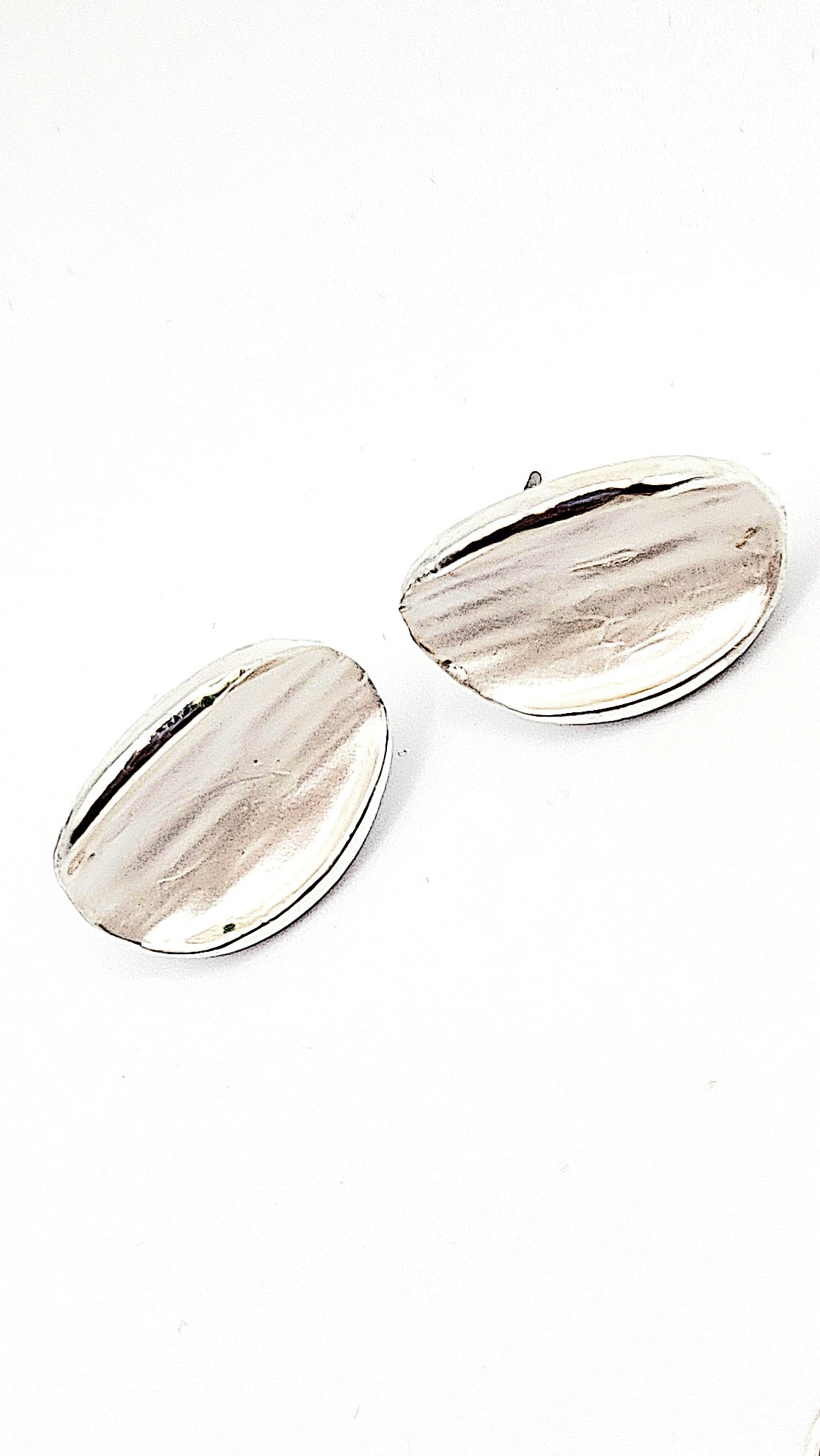 Abstract Oval Necklace & Earrings Set