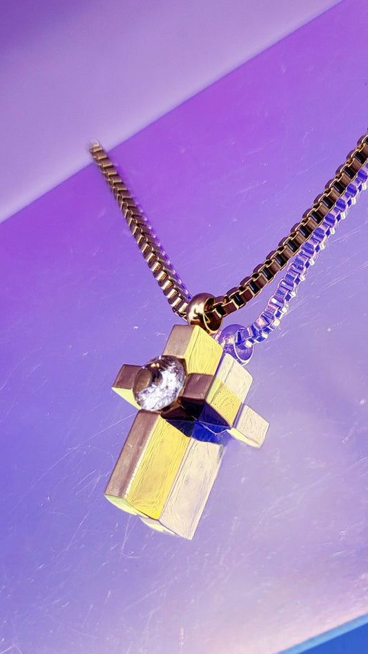 Luxe Mini Cross Necklace
