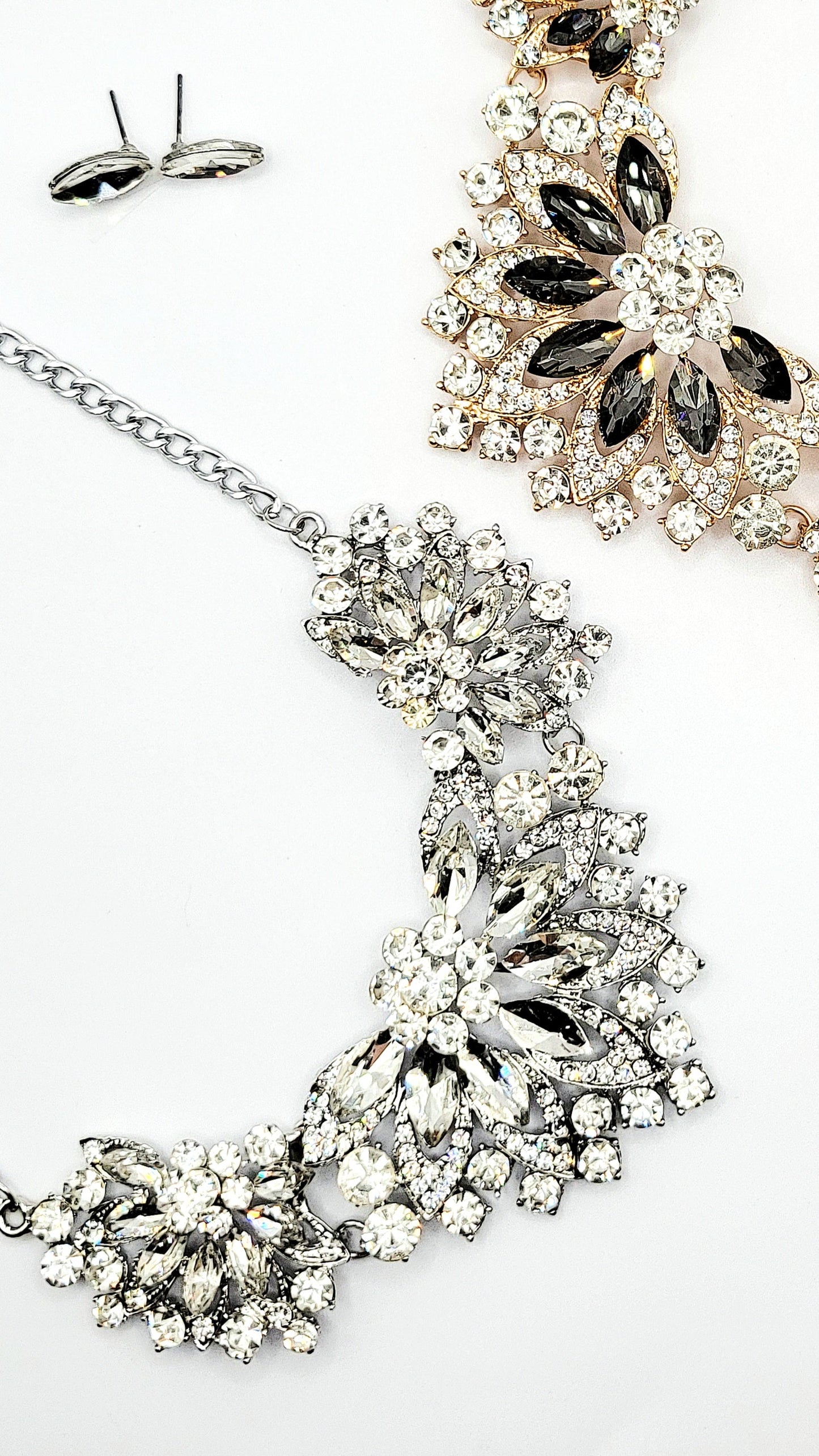 Aura Crystal Necklace Set