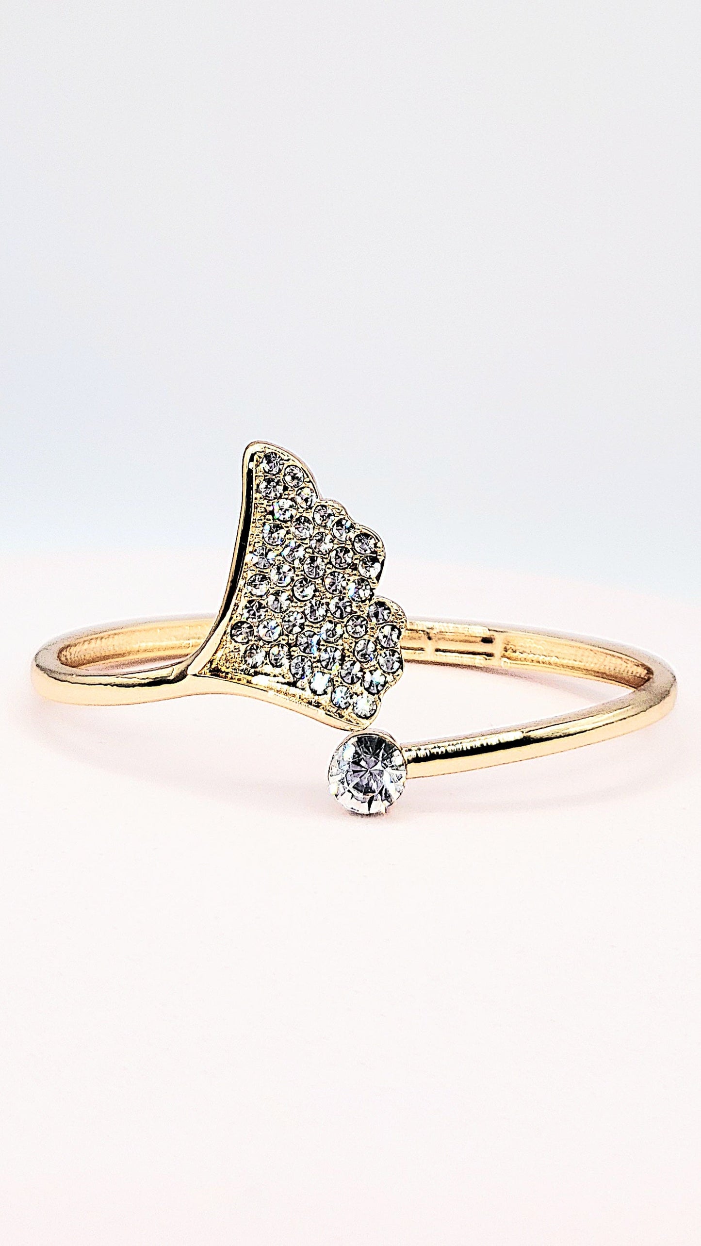 Crystal Stacking Bangles Stainless Steel