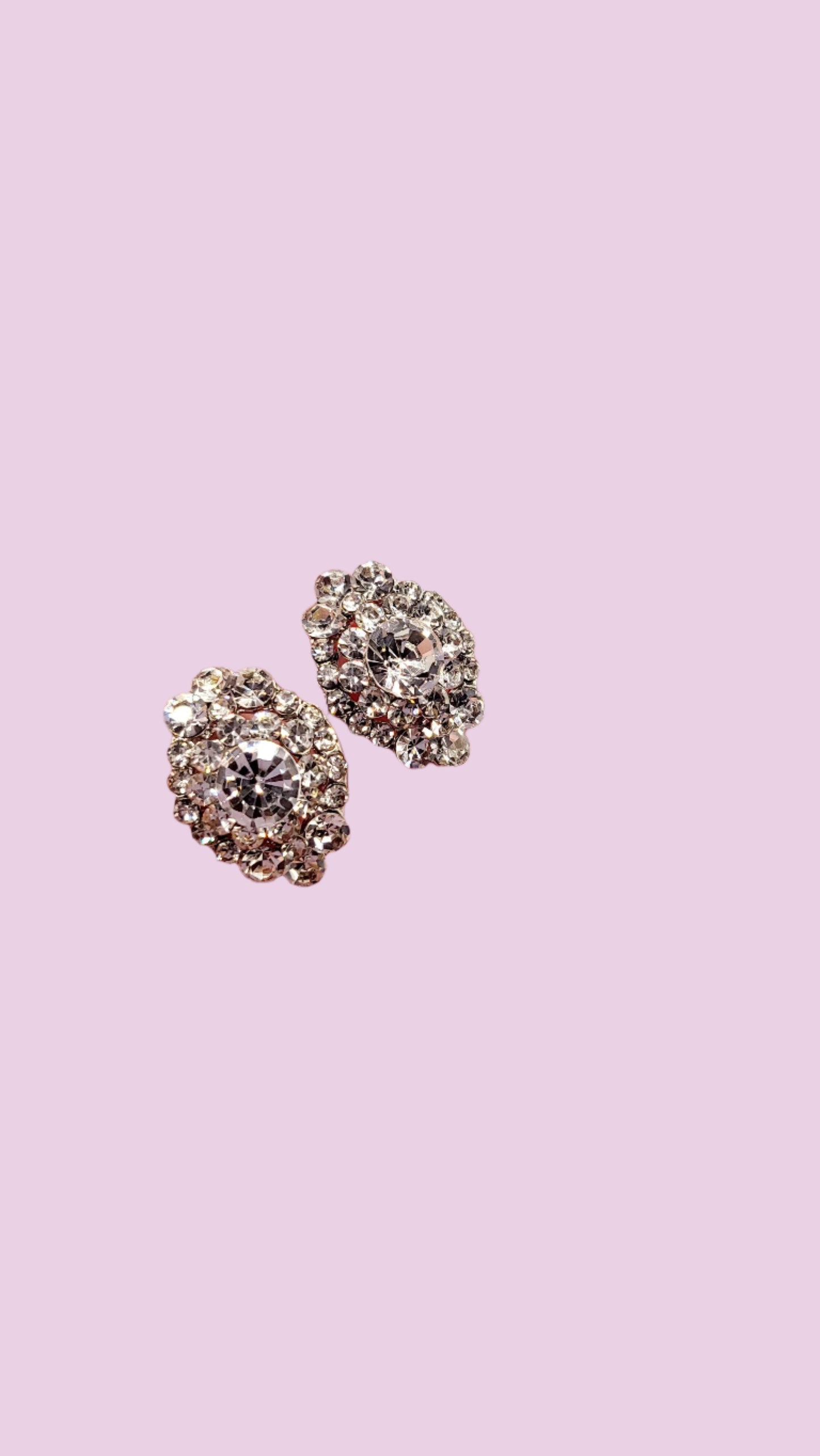 Charm Crystal Stud Earrings