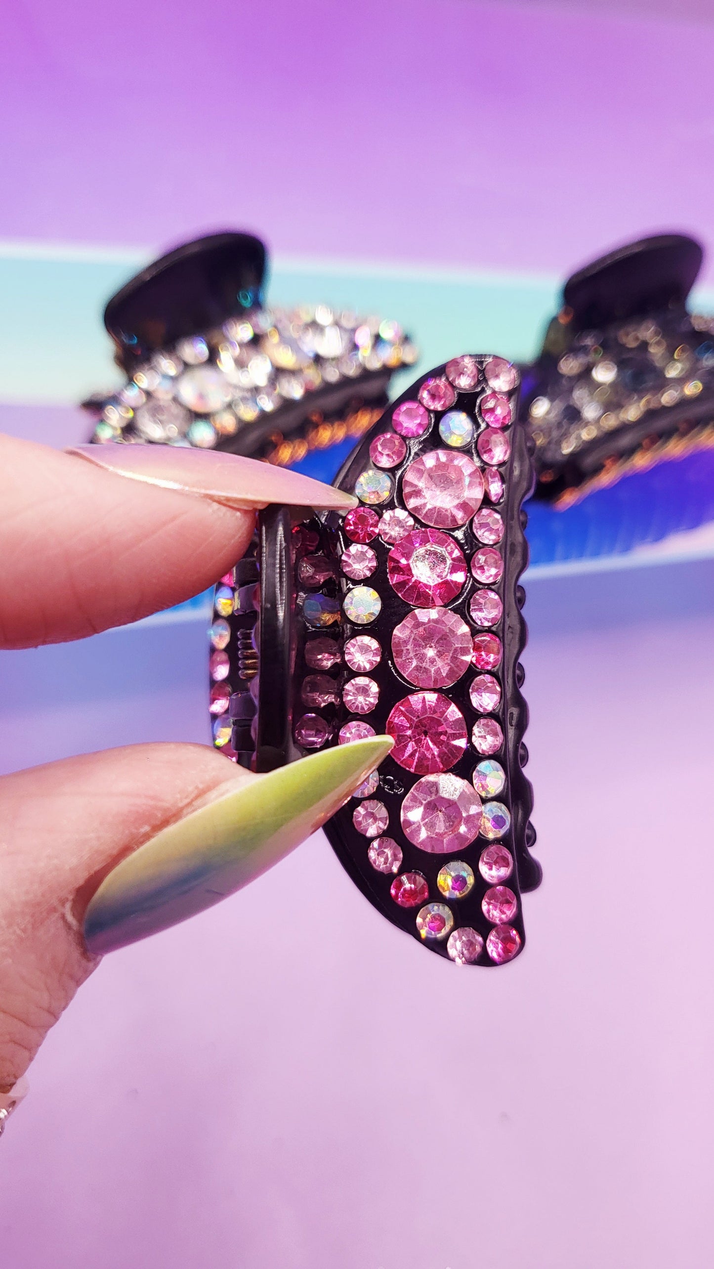 Luxe Shine Hair Clips Set