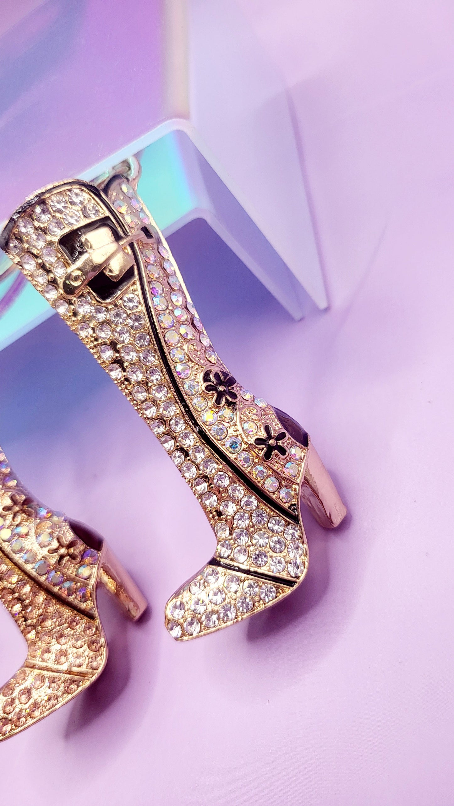 Cow Girl Boot Key Ring