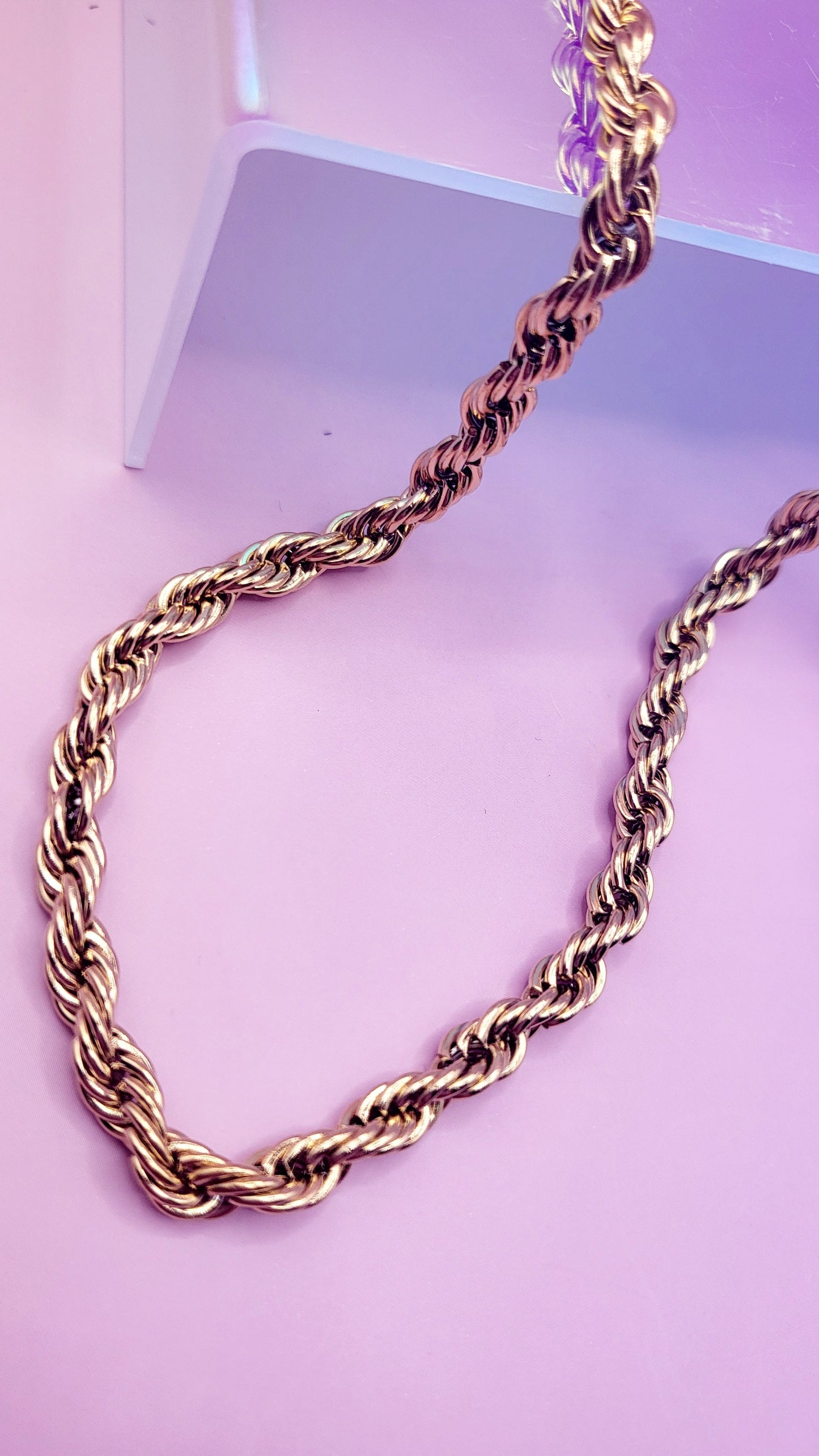 Braided Rope Chain Necklace