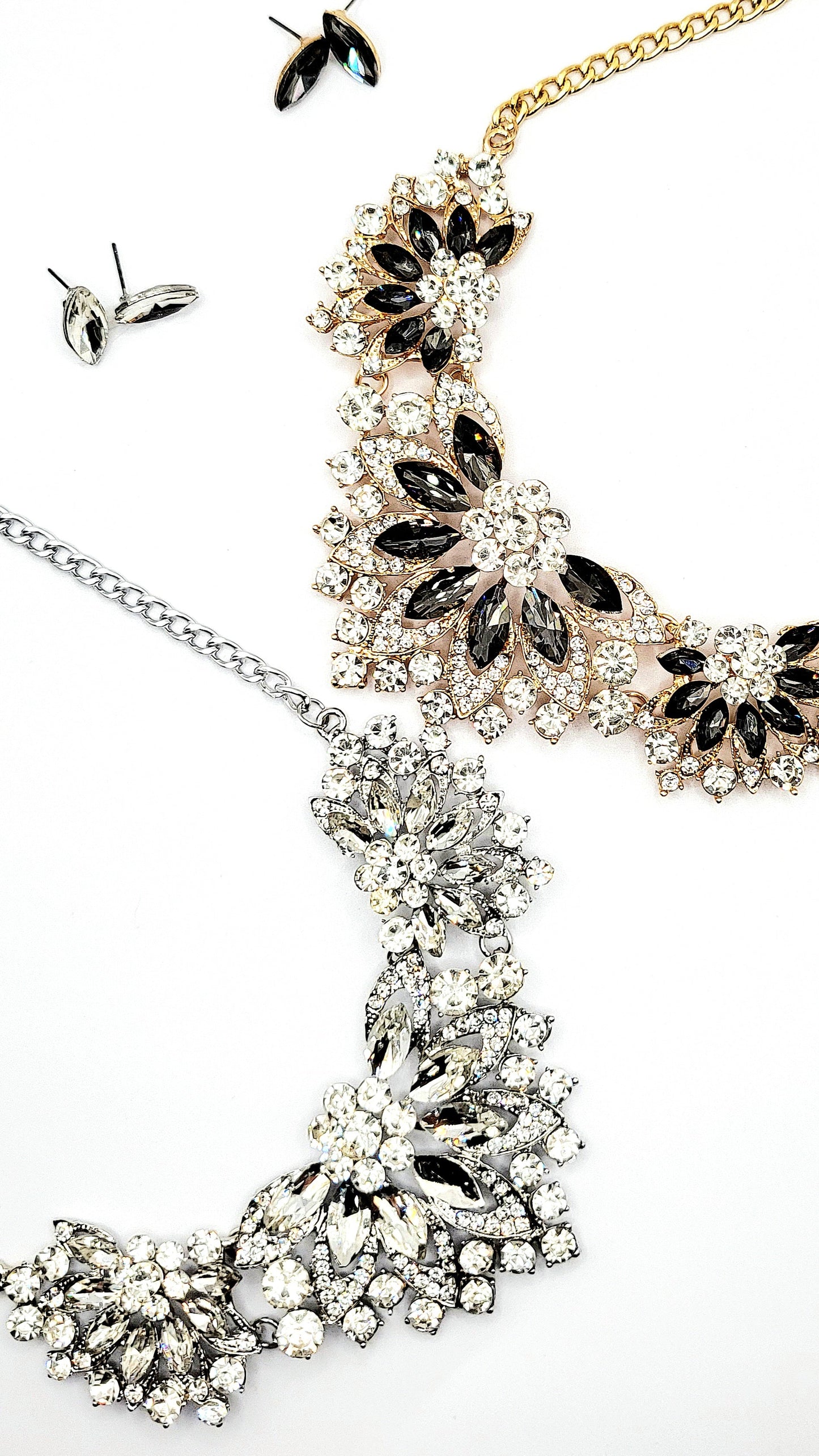 Aura Crystal Necklace Set